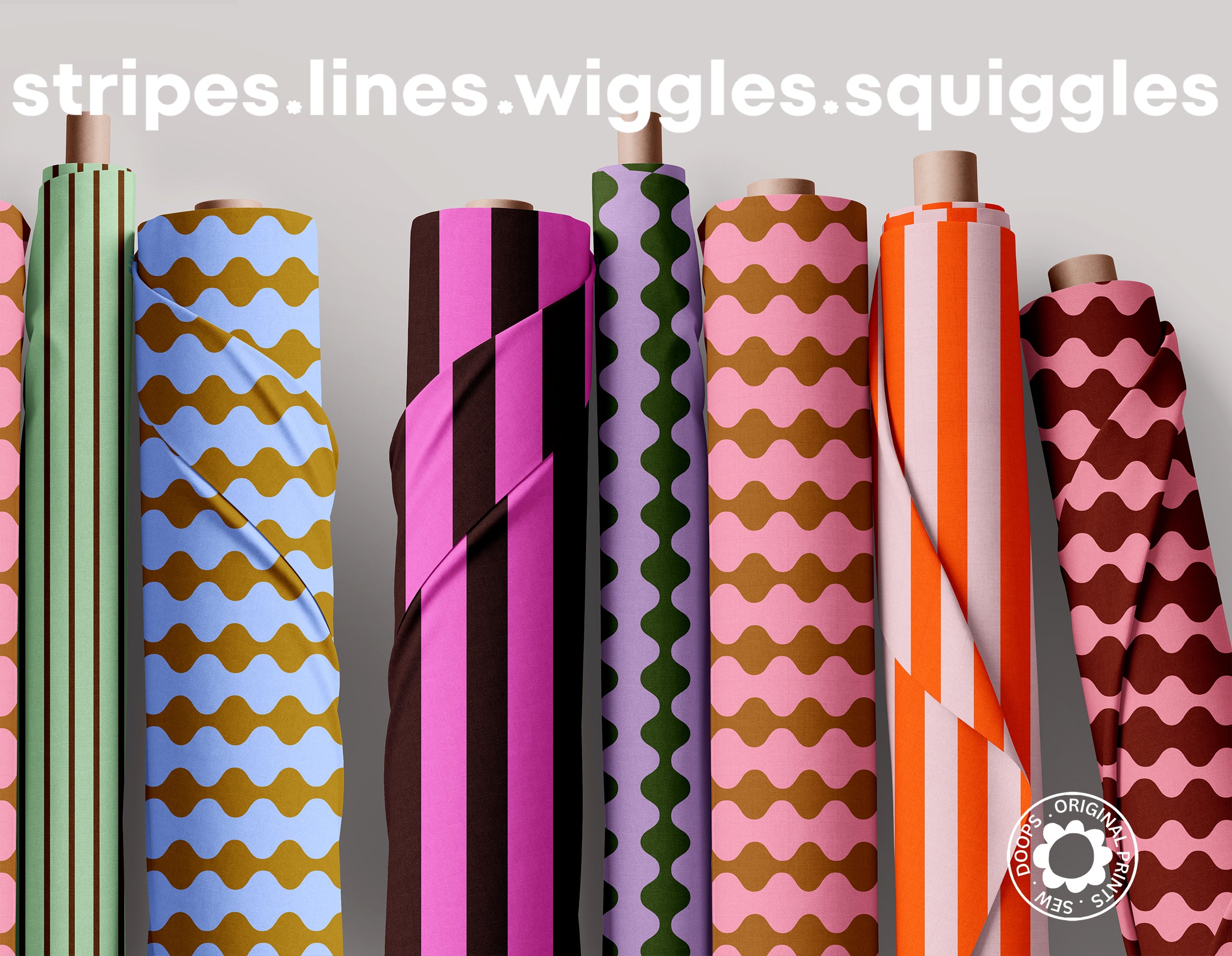Stripes . Lines . Wiggles