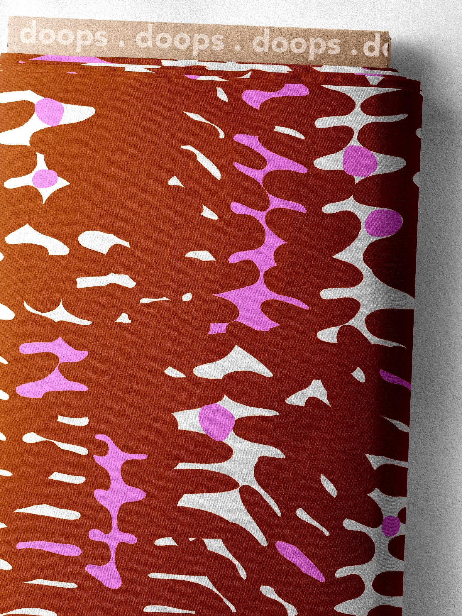 Rusty Ferns quilt cotton (cut piece 50cm) large scale