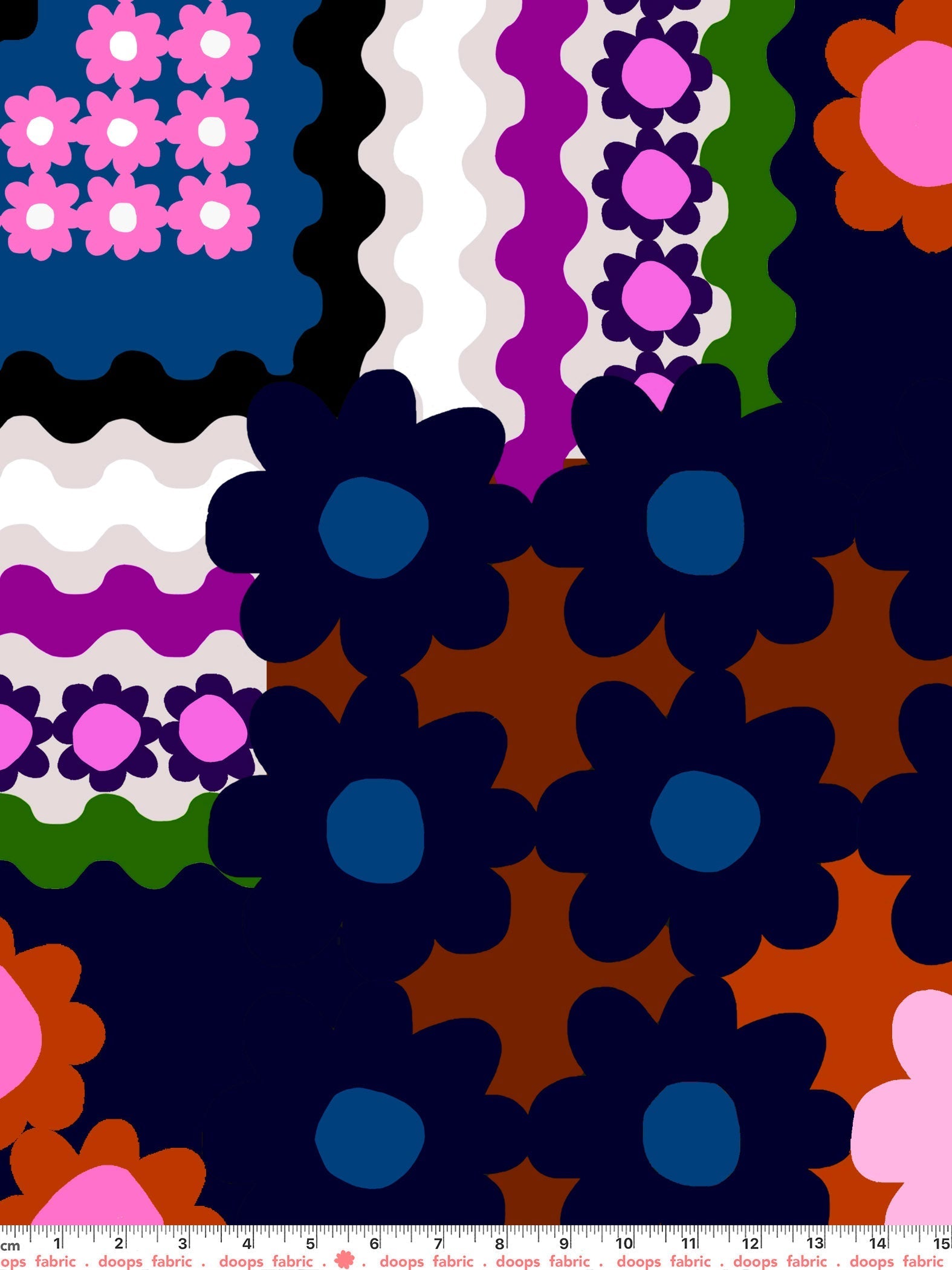 Bloom Vibe viscose crepe (CUT PIECE 3M $40)