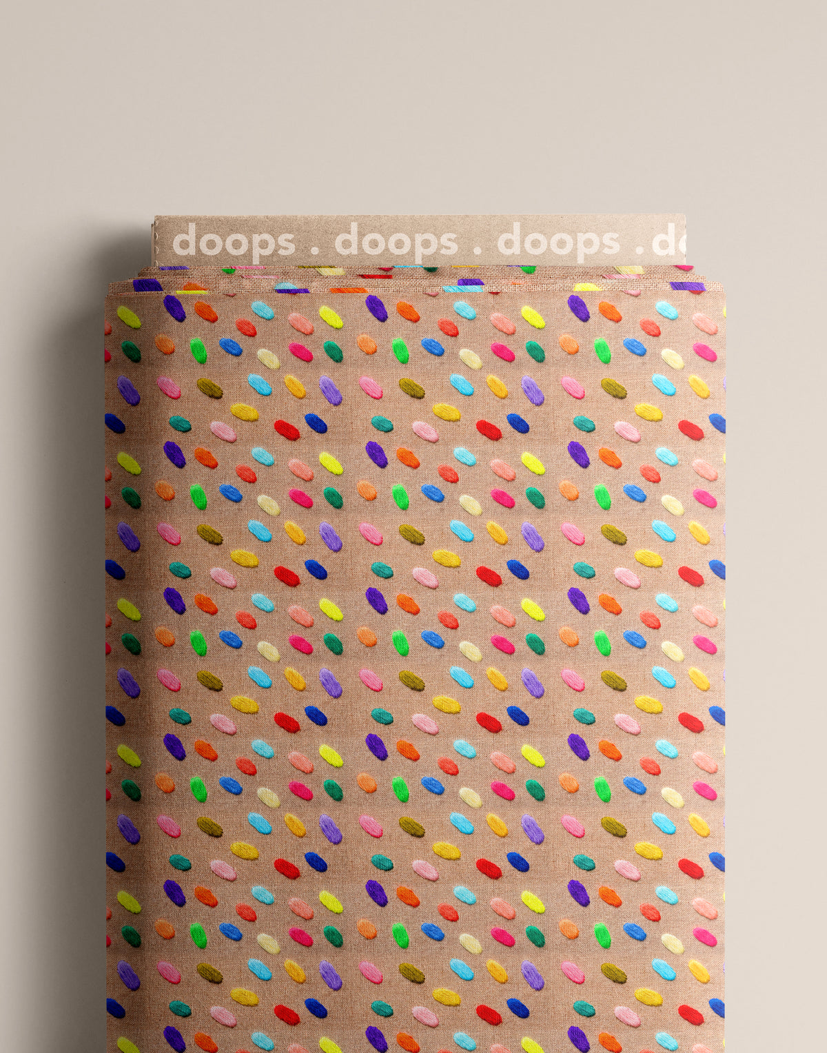 Sprinkle Weave (digitally embroidered)