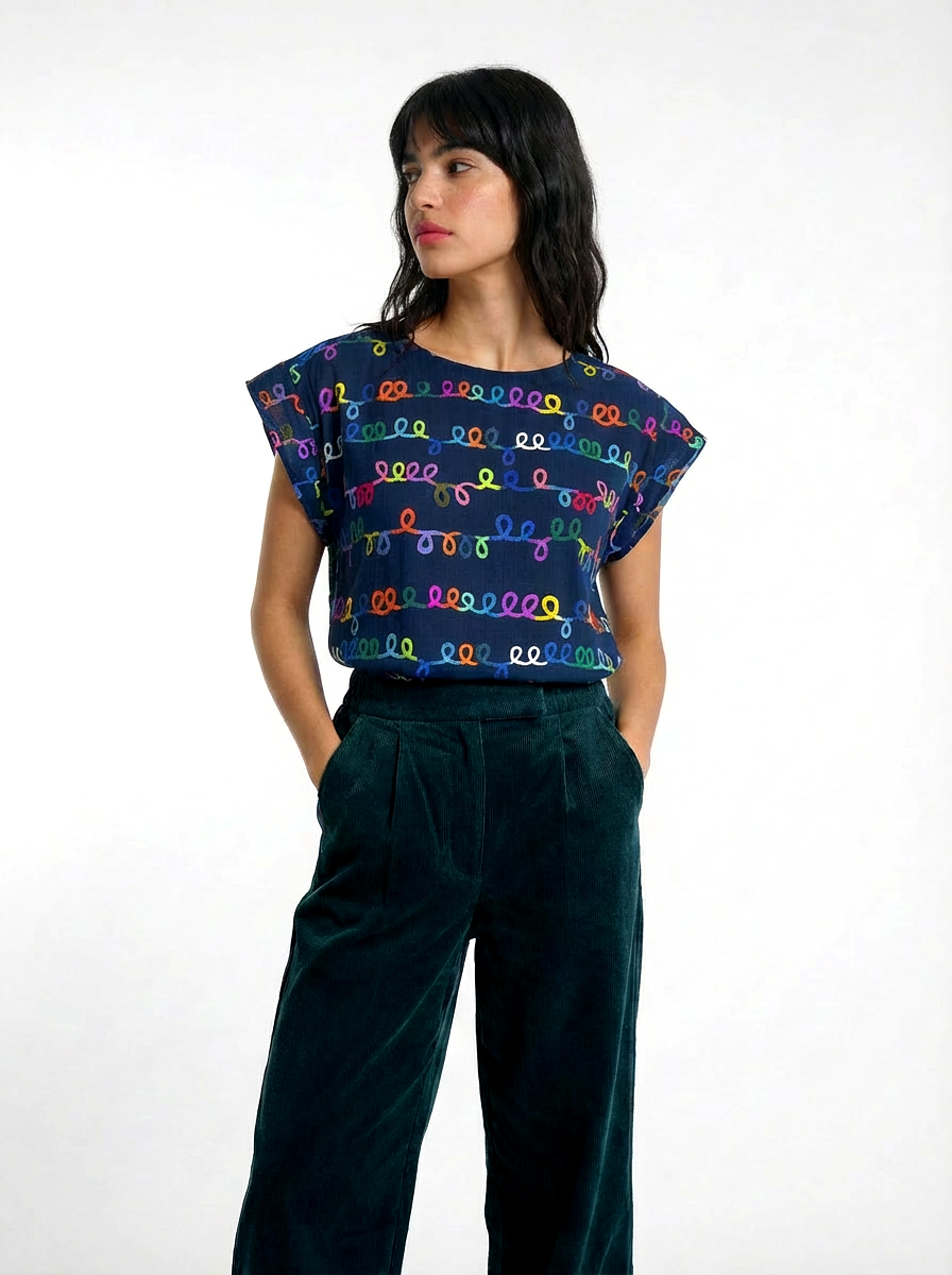 Loops cotton seersucker (sample S)
