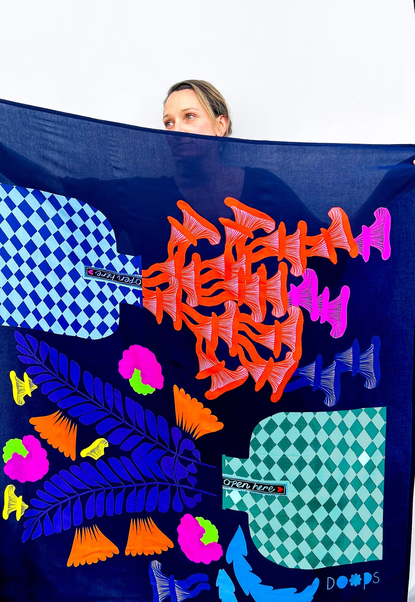 Royal Euphoria Vase Scarf/Sarong Last One