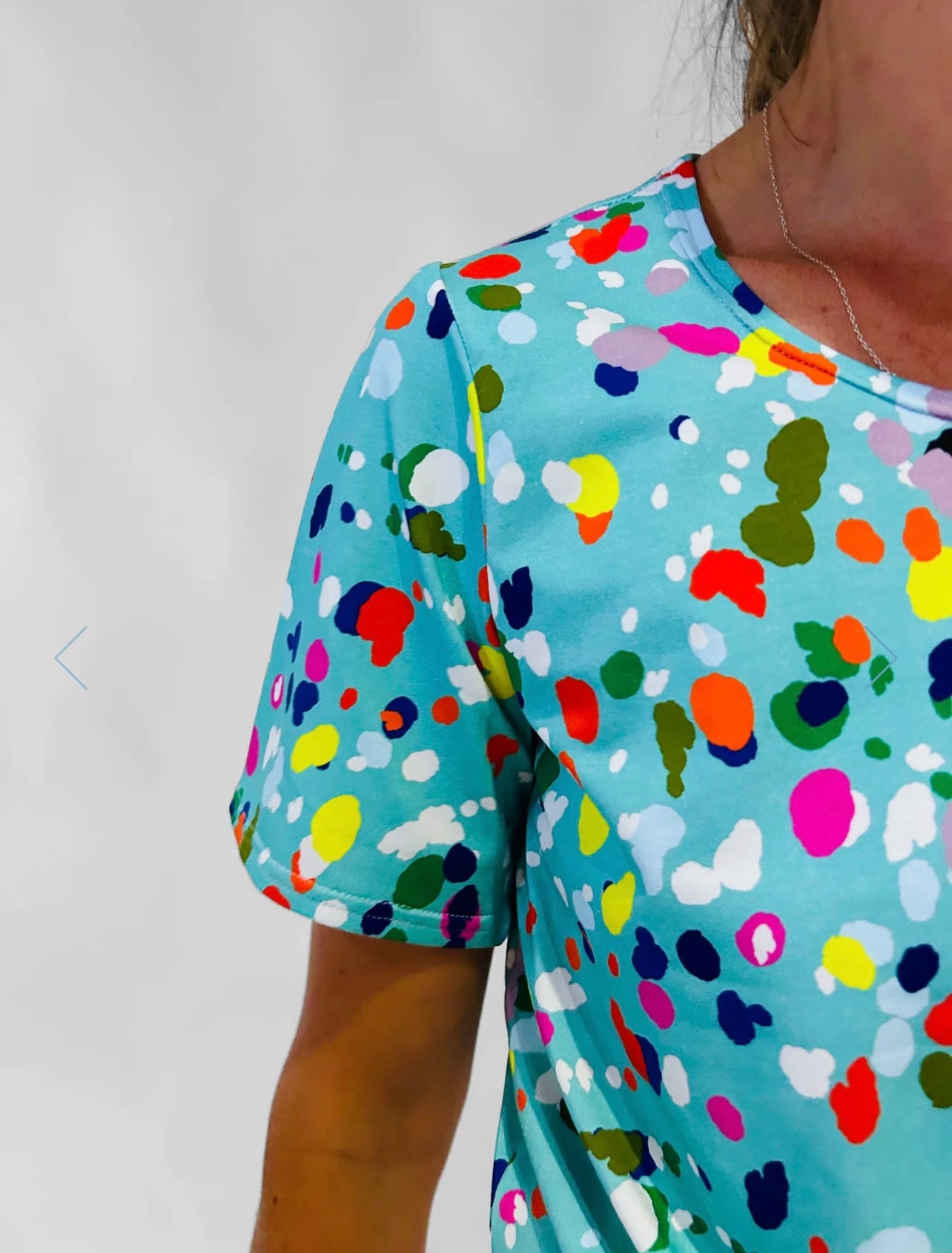 Splat Jersey Top