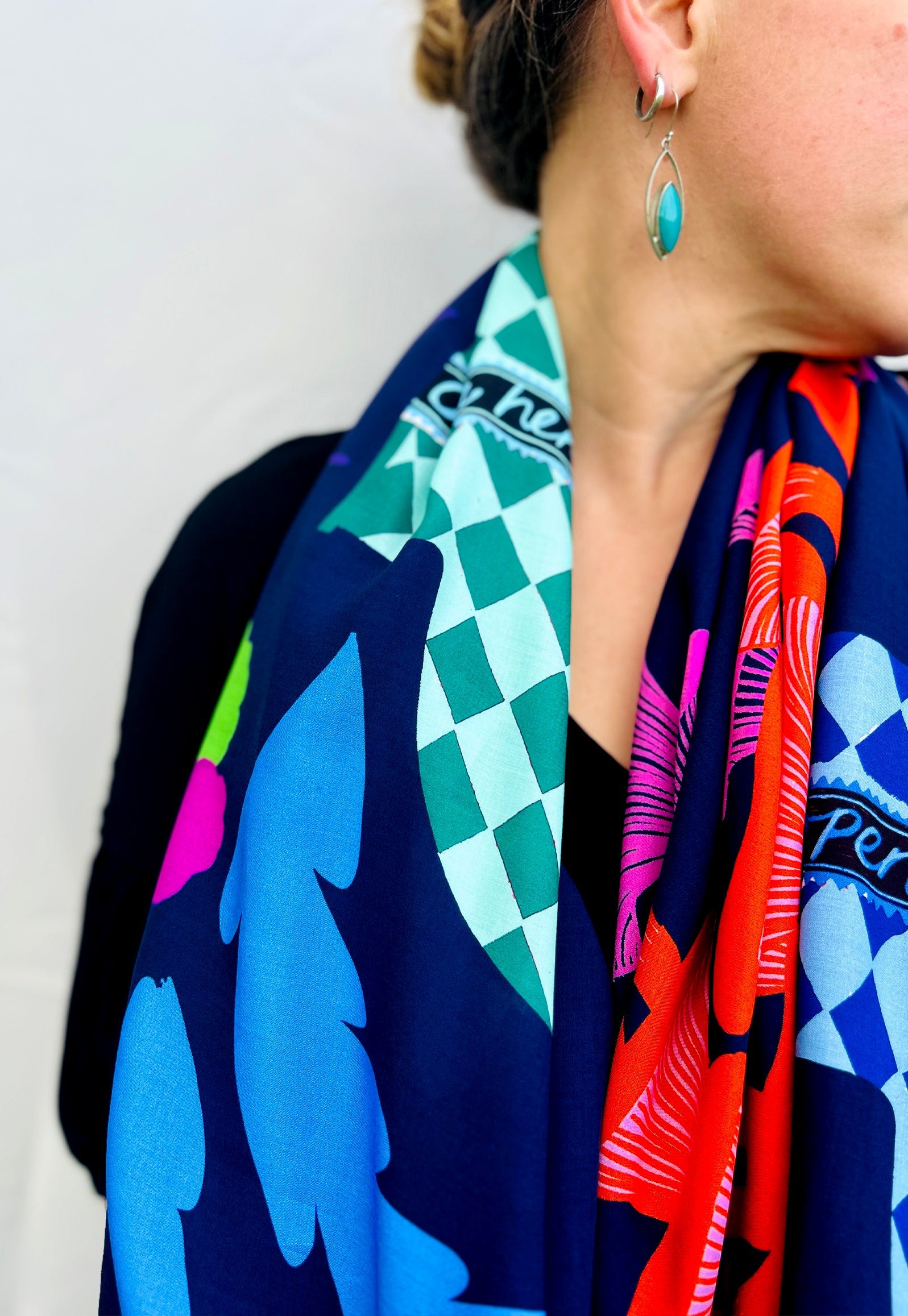 Royal Euphoria Vase Scarf/Sarong Last One