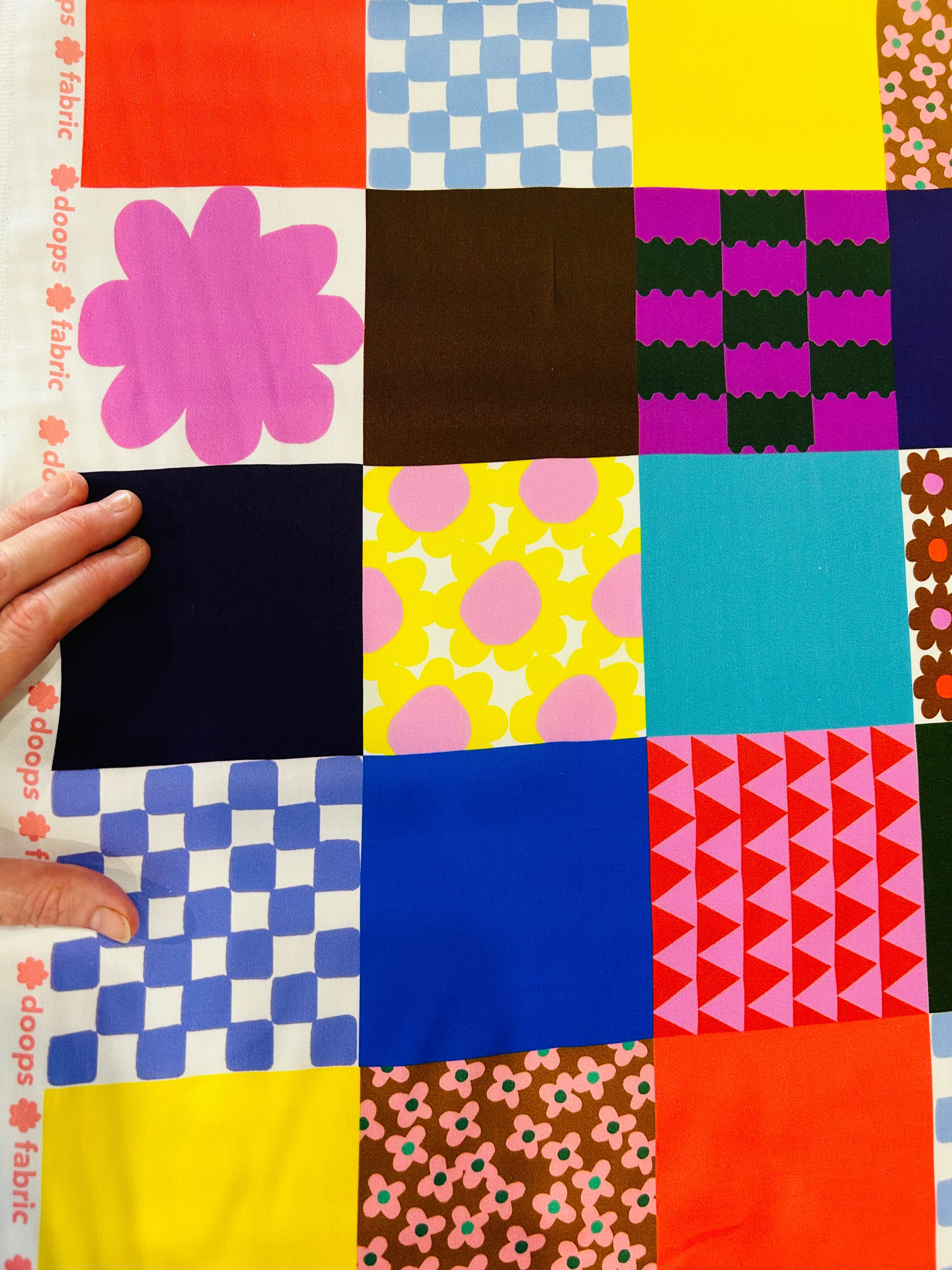 Doops Quilt cotton  (CUT PIECE 2M $30)