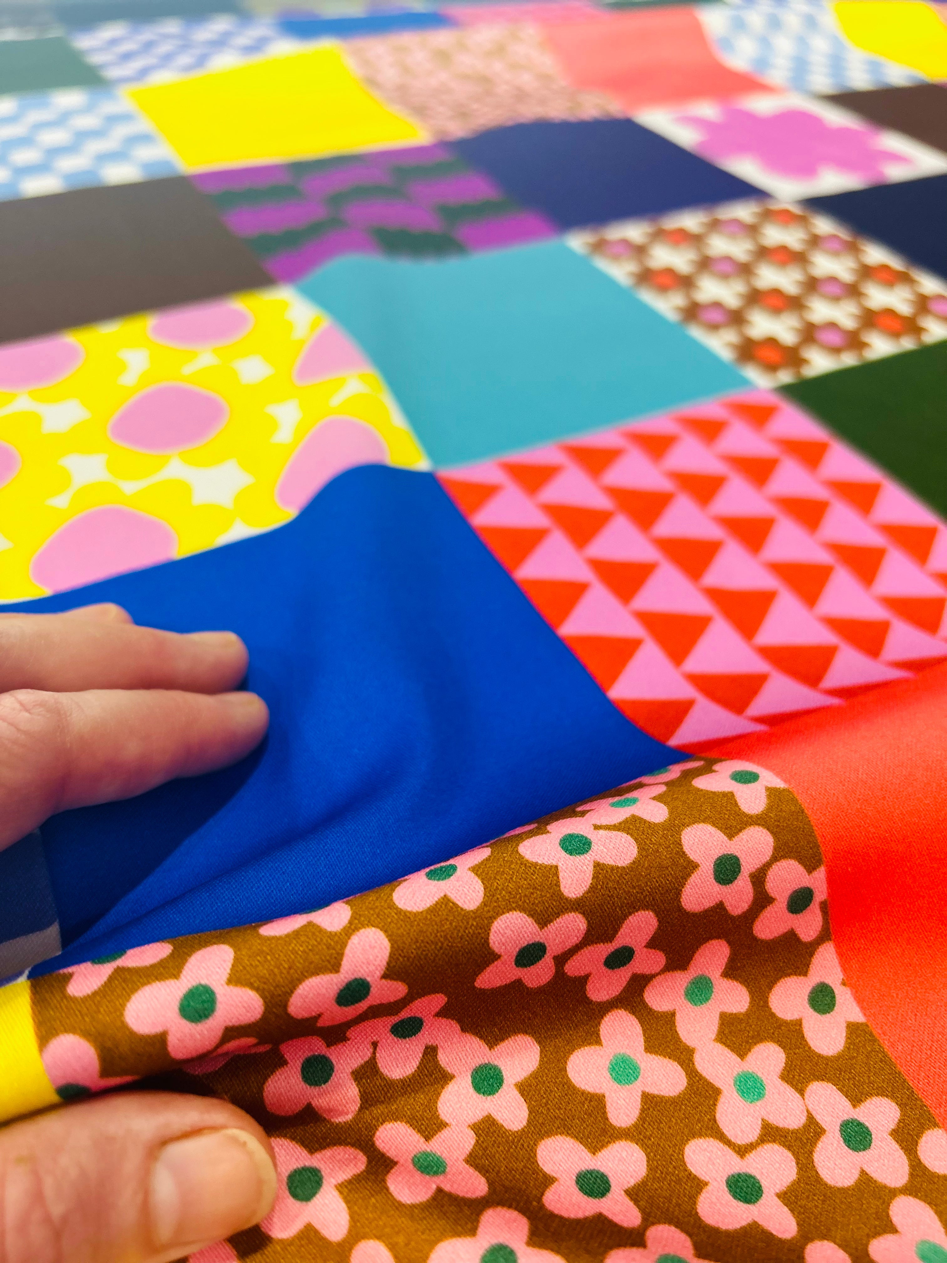 Doops Quilt cotton  (CUT PIECE 2M $30)