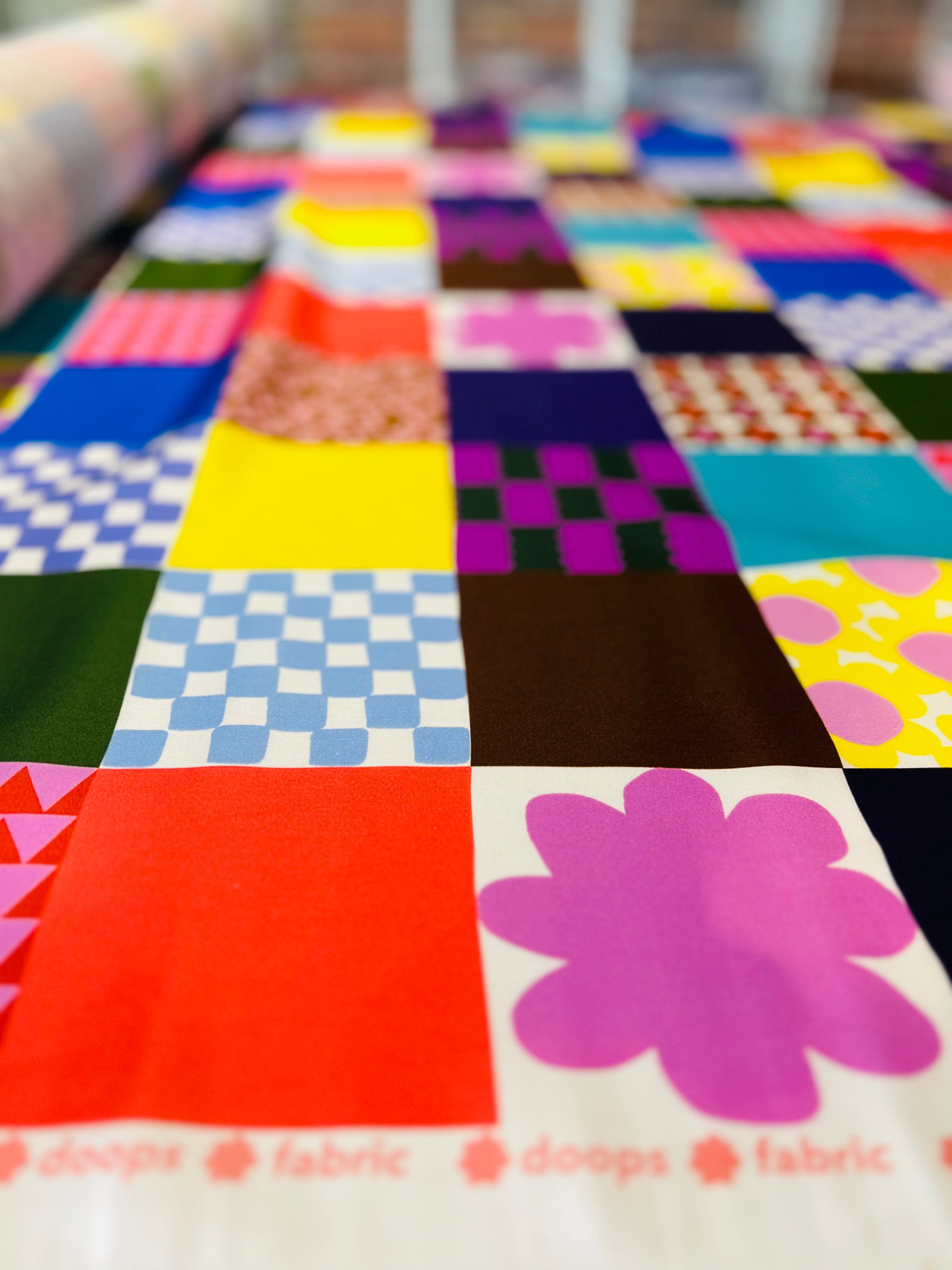 Doops Quilt cotton  (CUT PIECE 2M $30)
