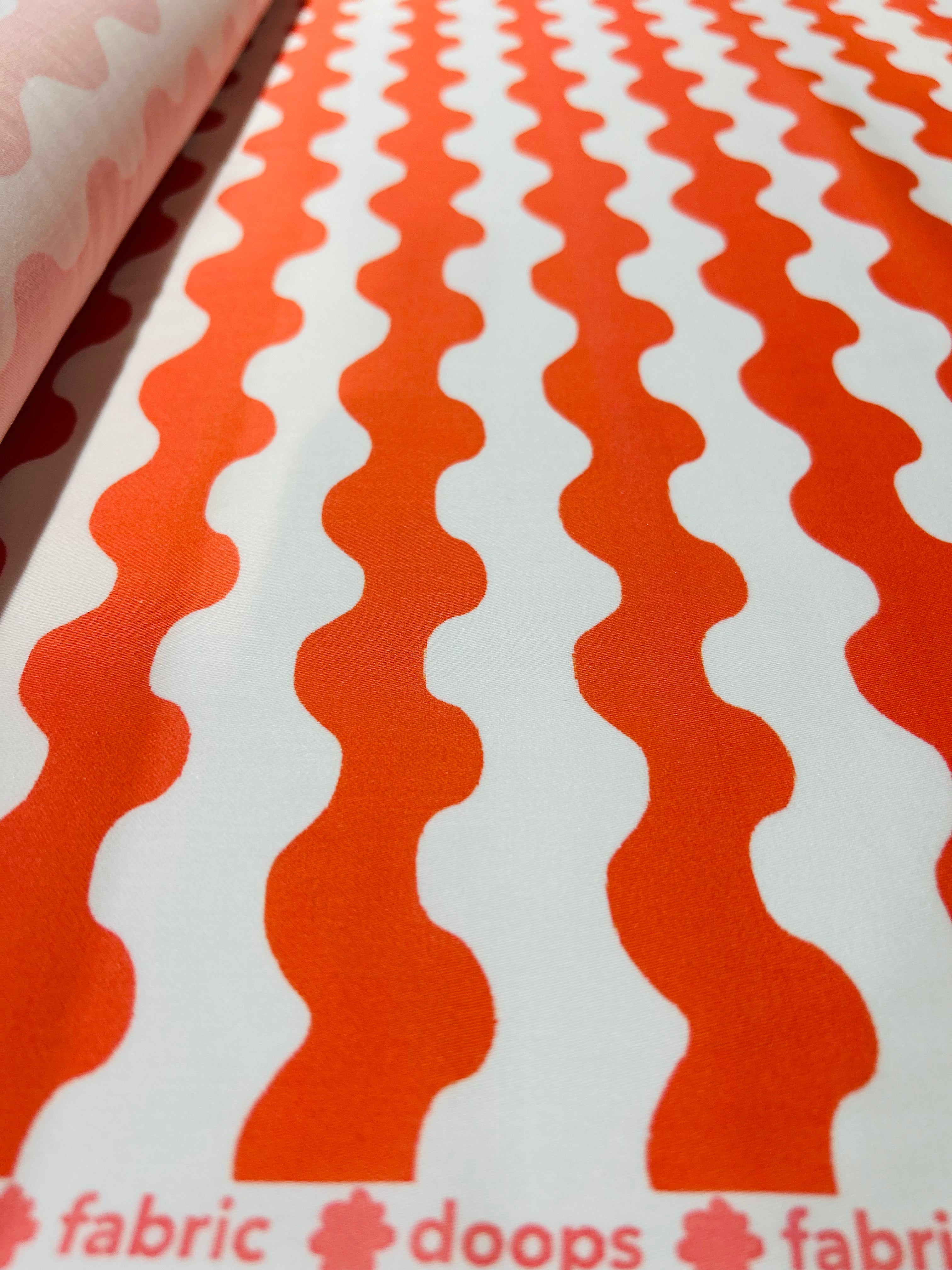 Coral Seaweed cotton