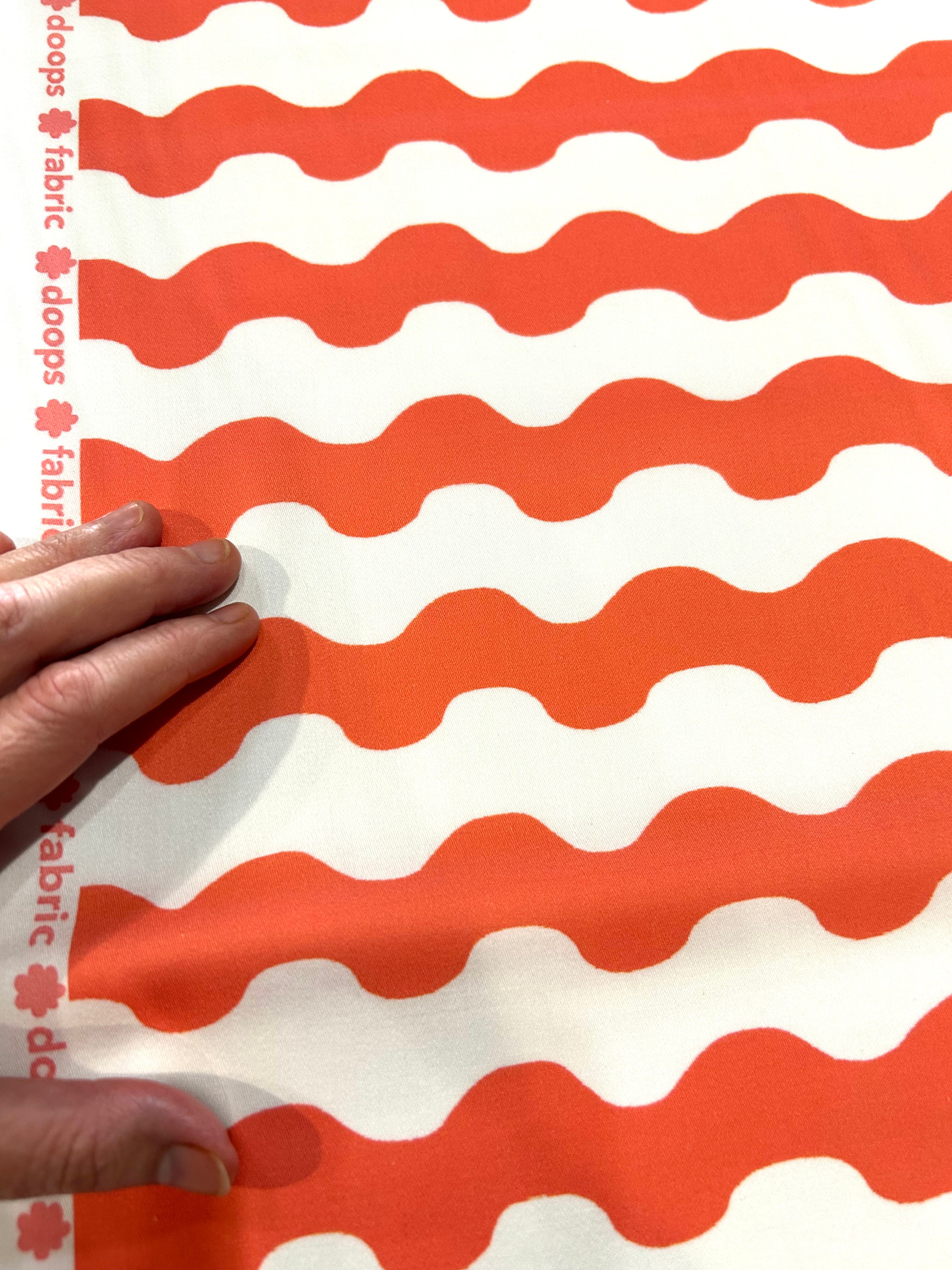 Coral Seaweed cotton