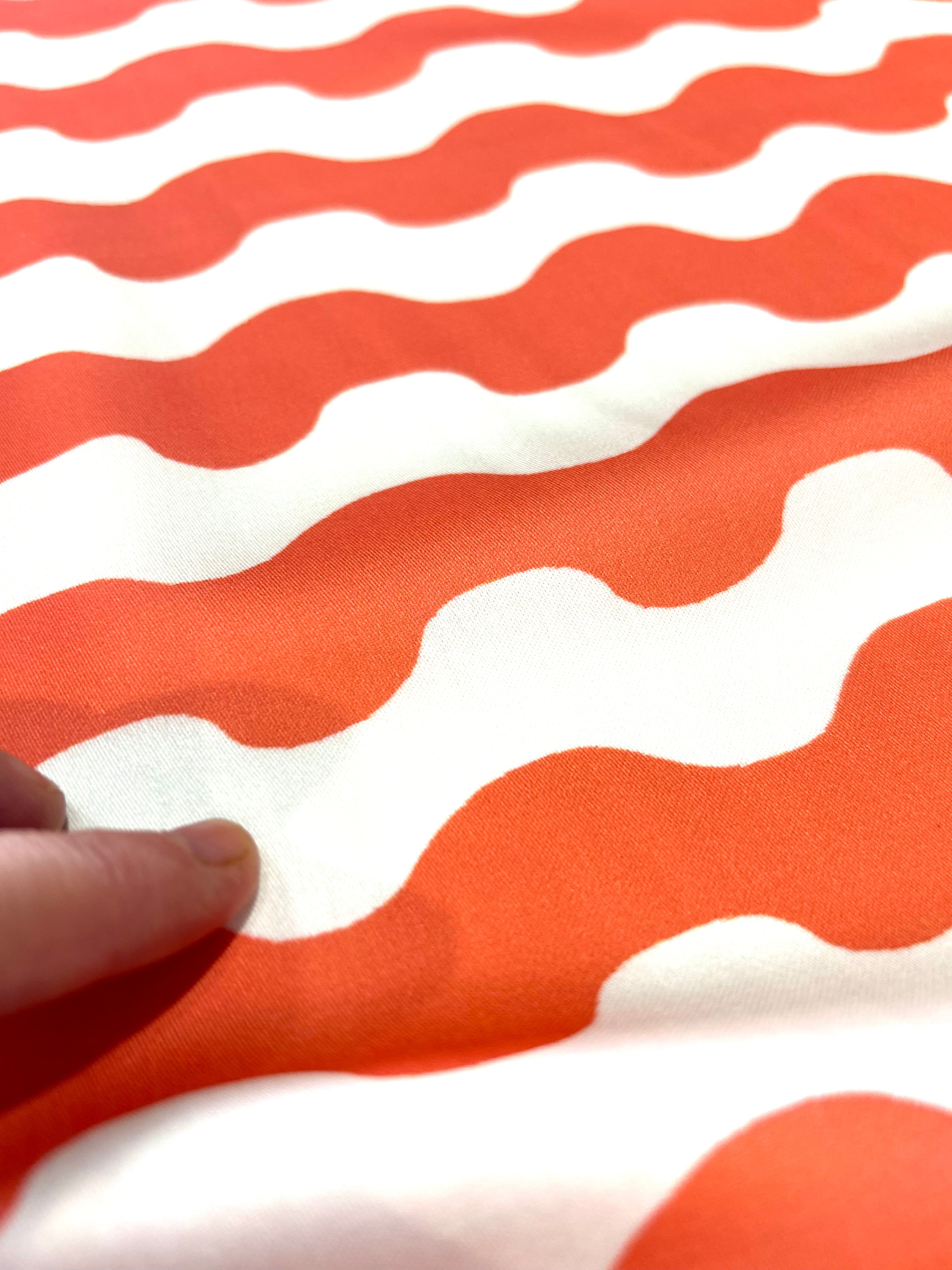 Coral Seaweed cotton