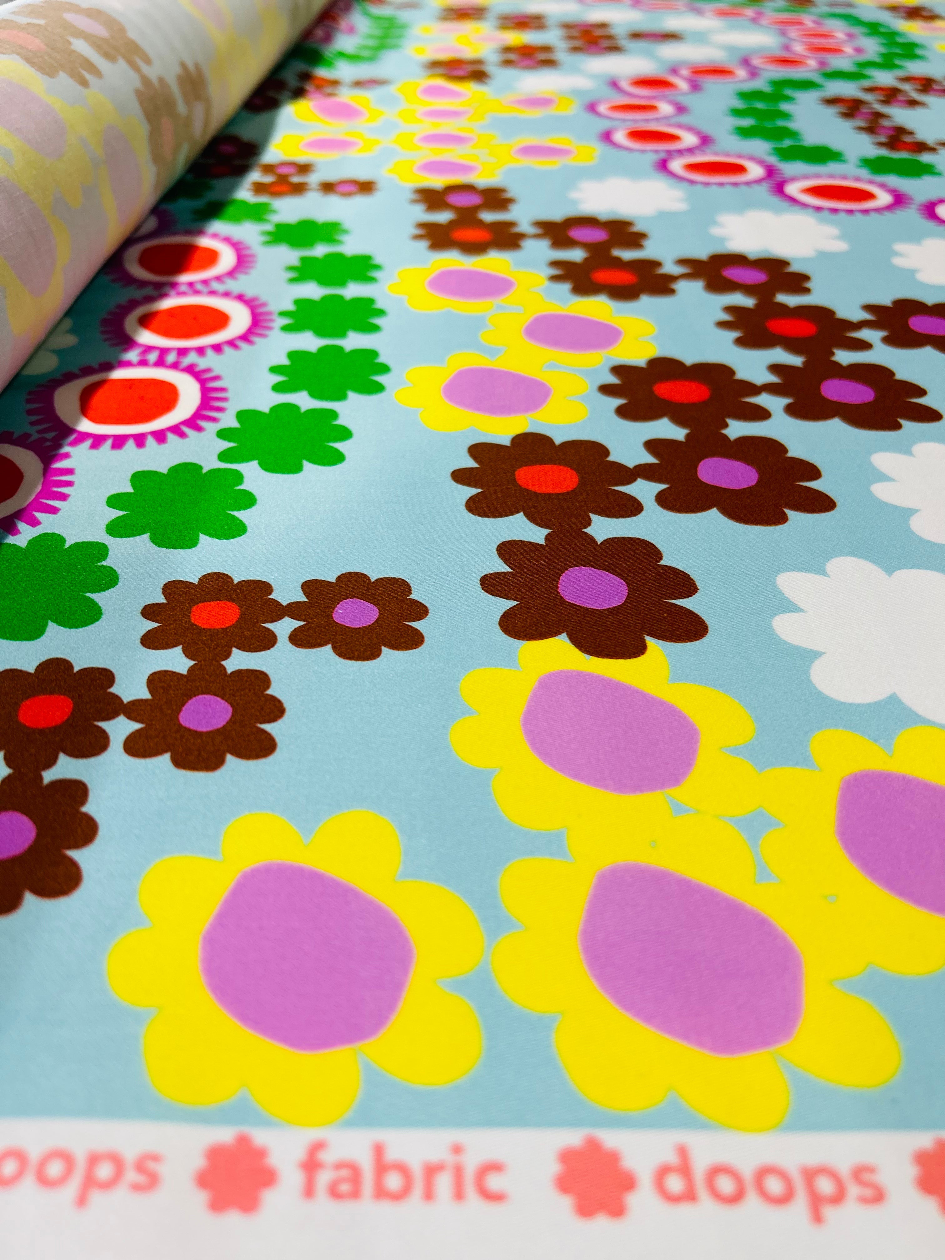 Flower Love cotton (CUT PIECE 2M $30)
