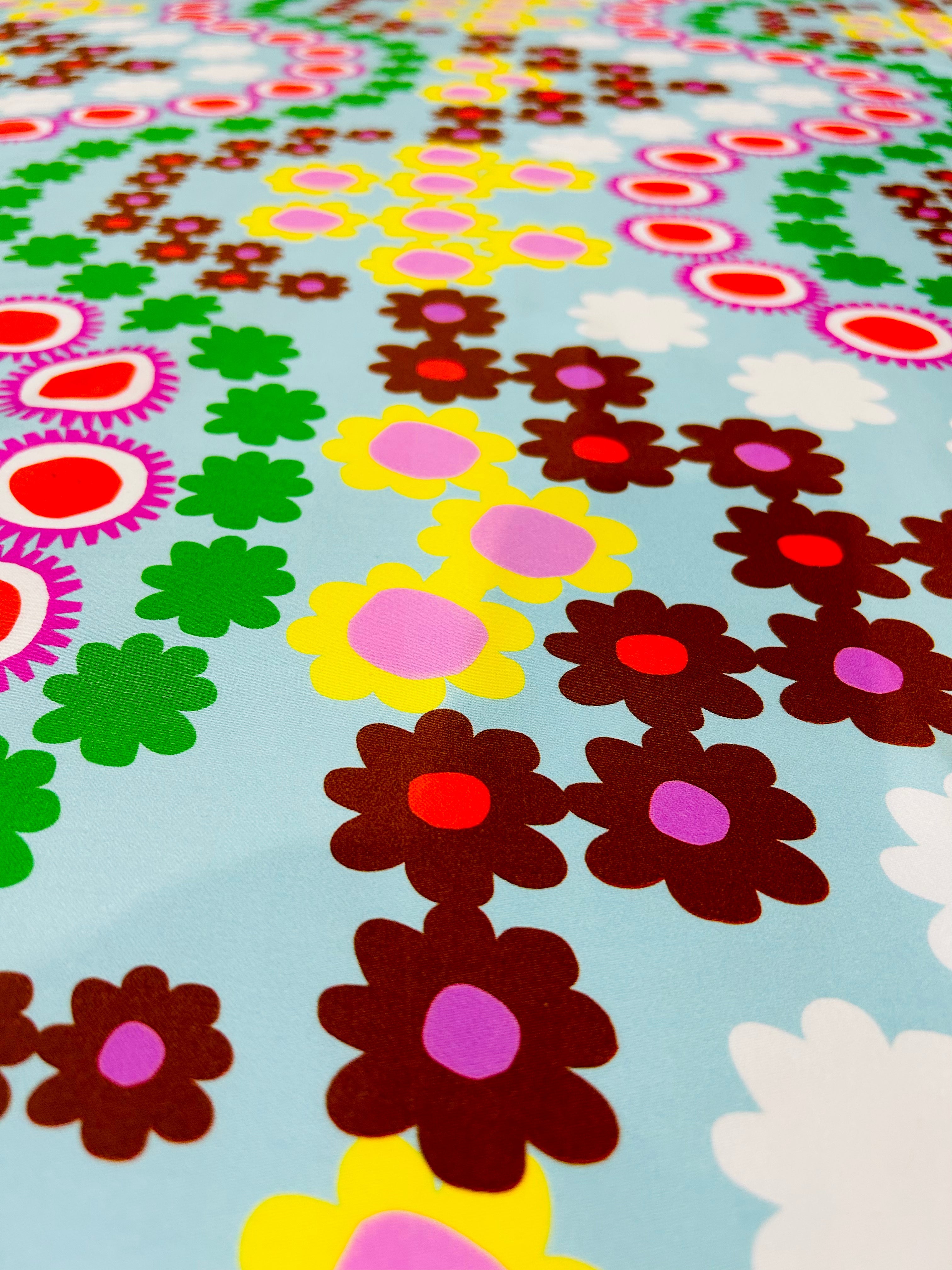 Flower Love cotton (CUT PIECE 2M $30)