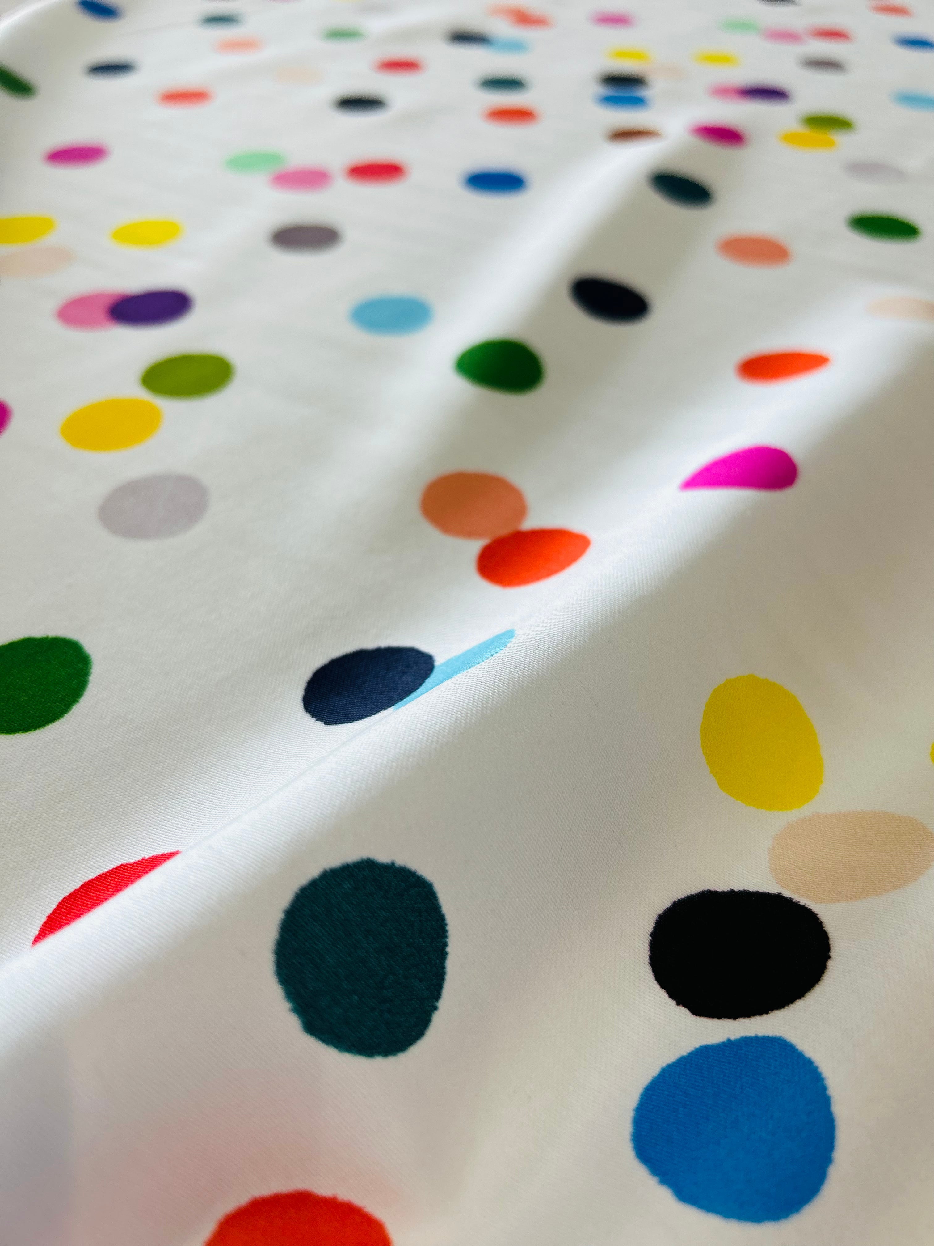 Confetti (white) cotton jersey(cut piece 1M) large scale