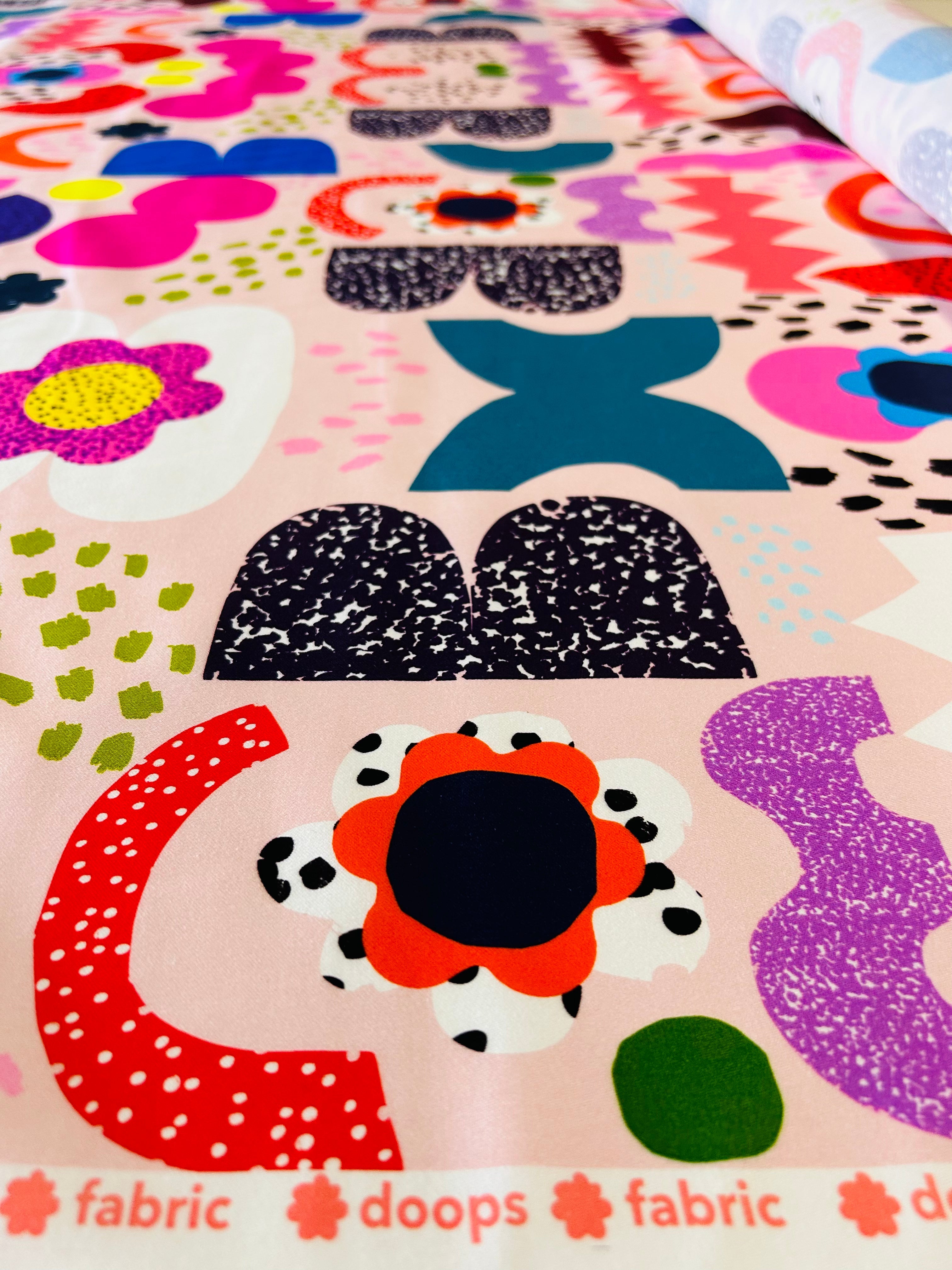 Kooki (peach) cotton (CUT PIECE 2M $30)