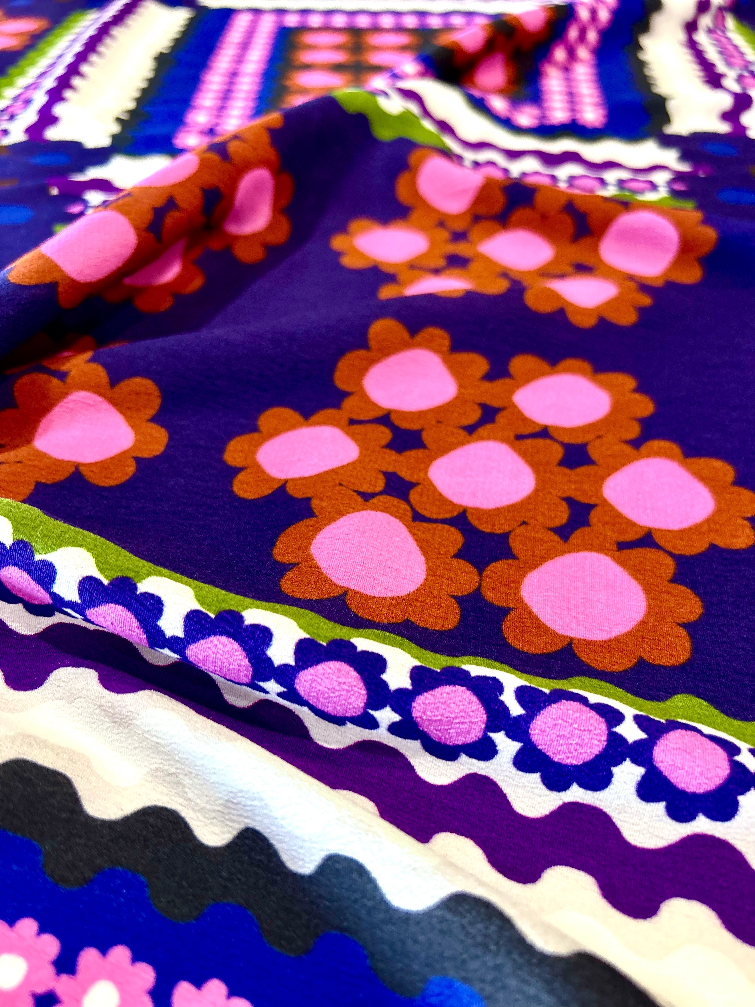 Bloom Vibe viscose crepe (CUT PIECE 3M $40)