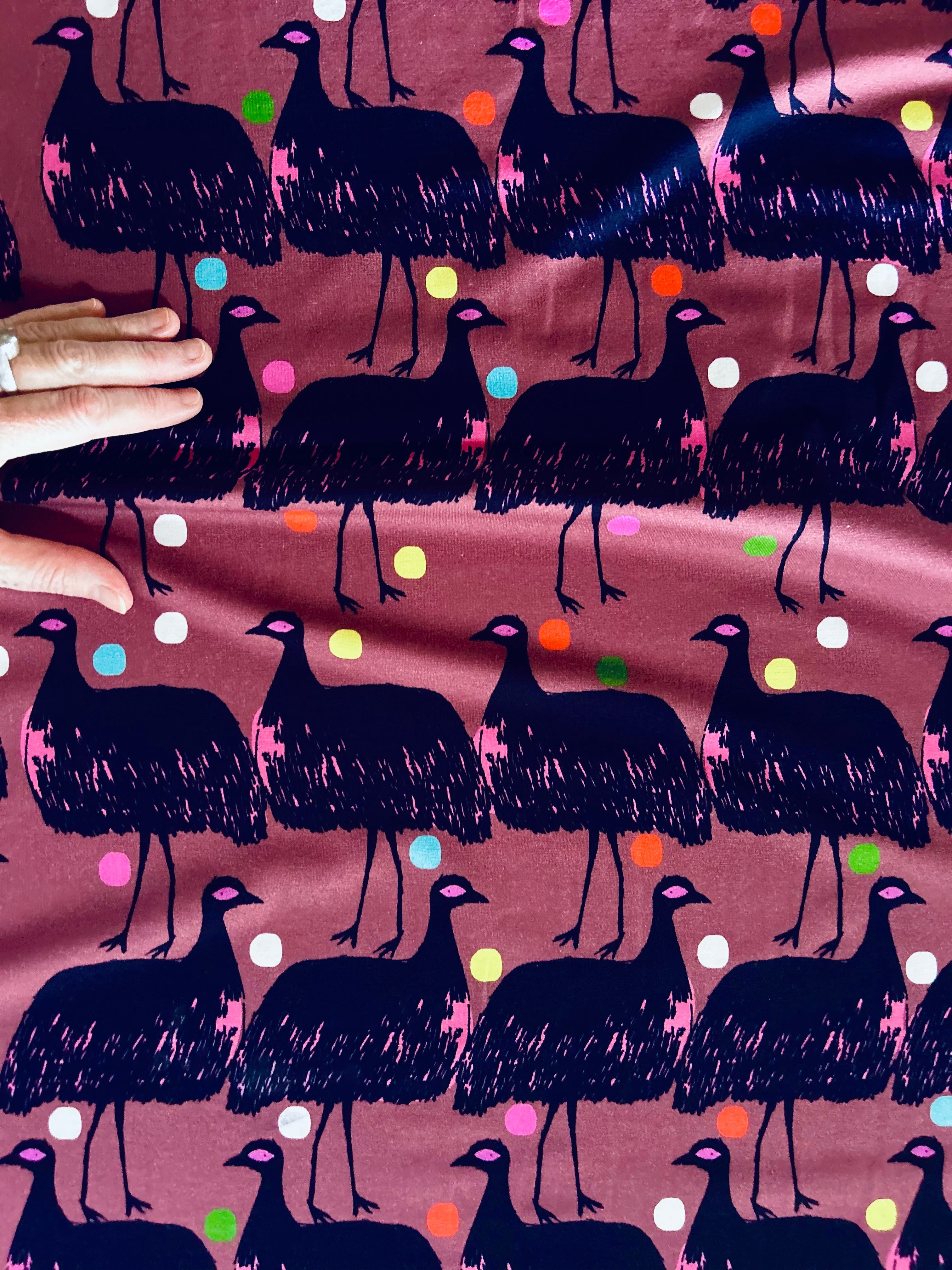 Emu Play jersey (CUT PIECE 1.2M $15)