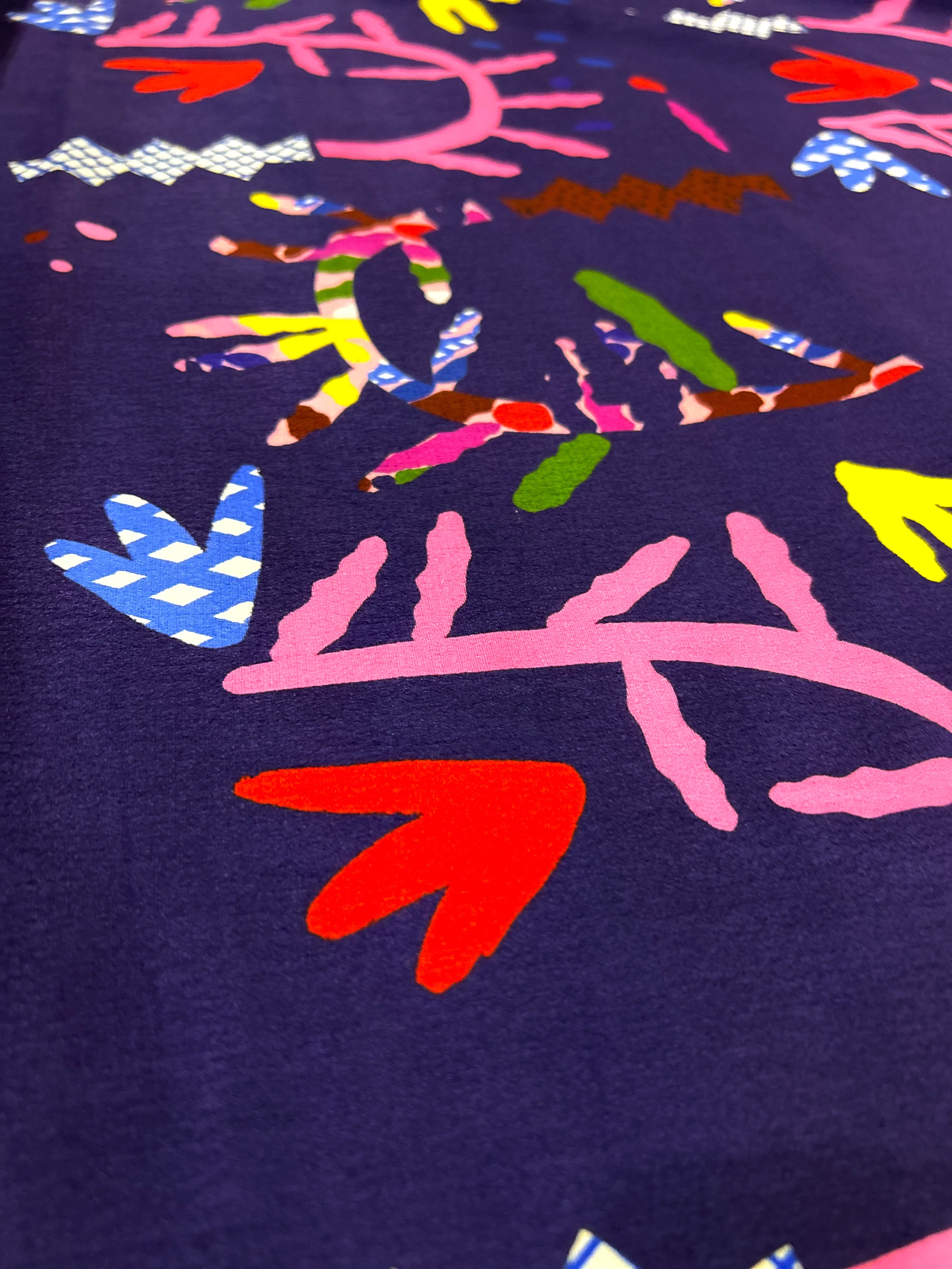 Jardiniere viscose crepe (CUT PIECE 2M $30)
