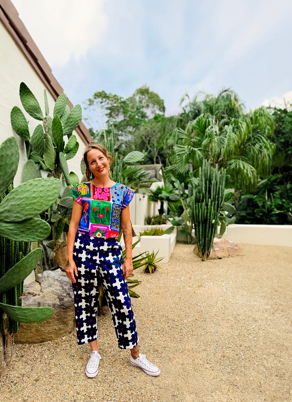 Bloom 100% linen cotton pants