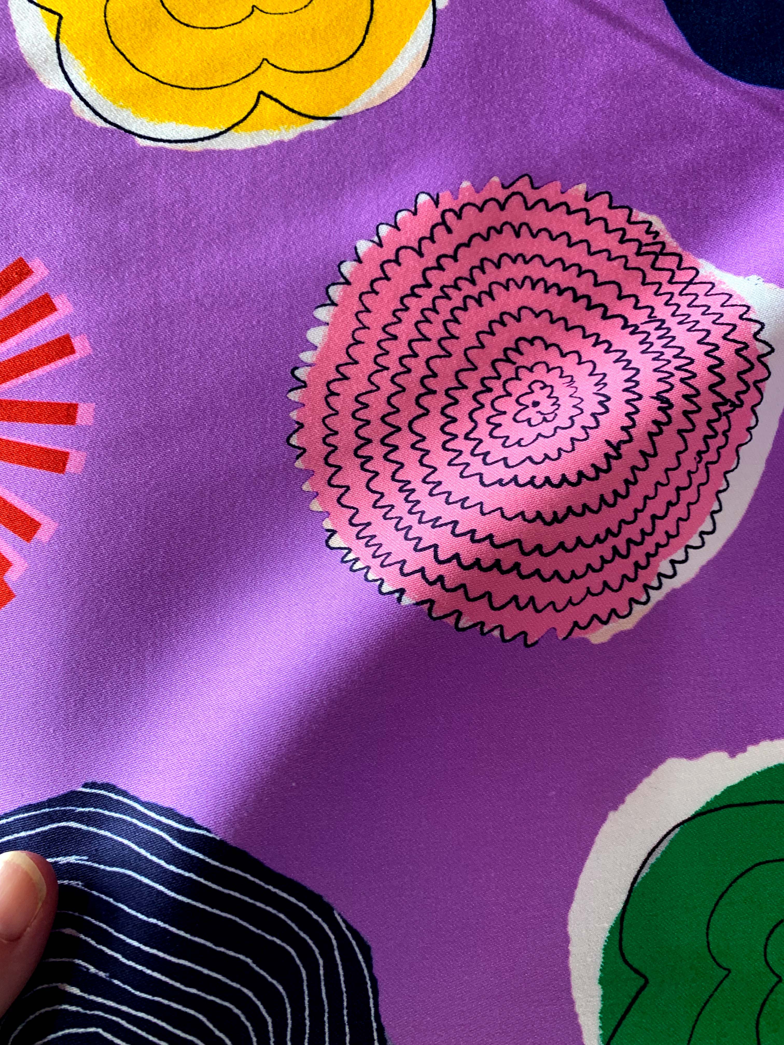 Umbrella Fun denim (cut piece 50cm) large scale