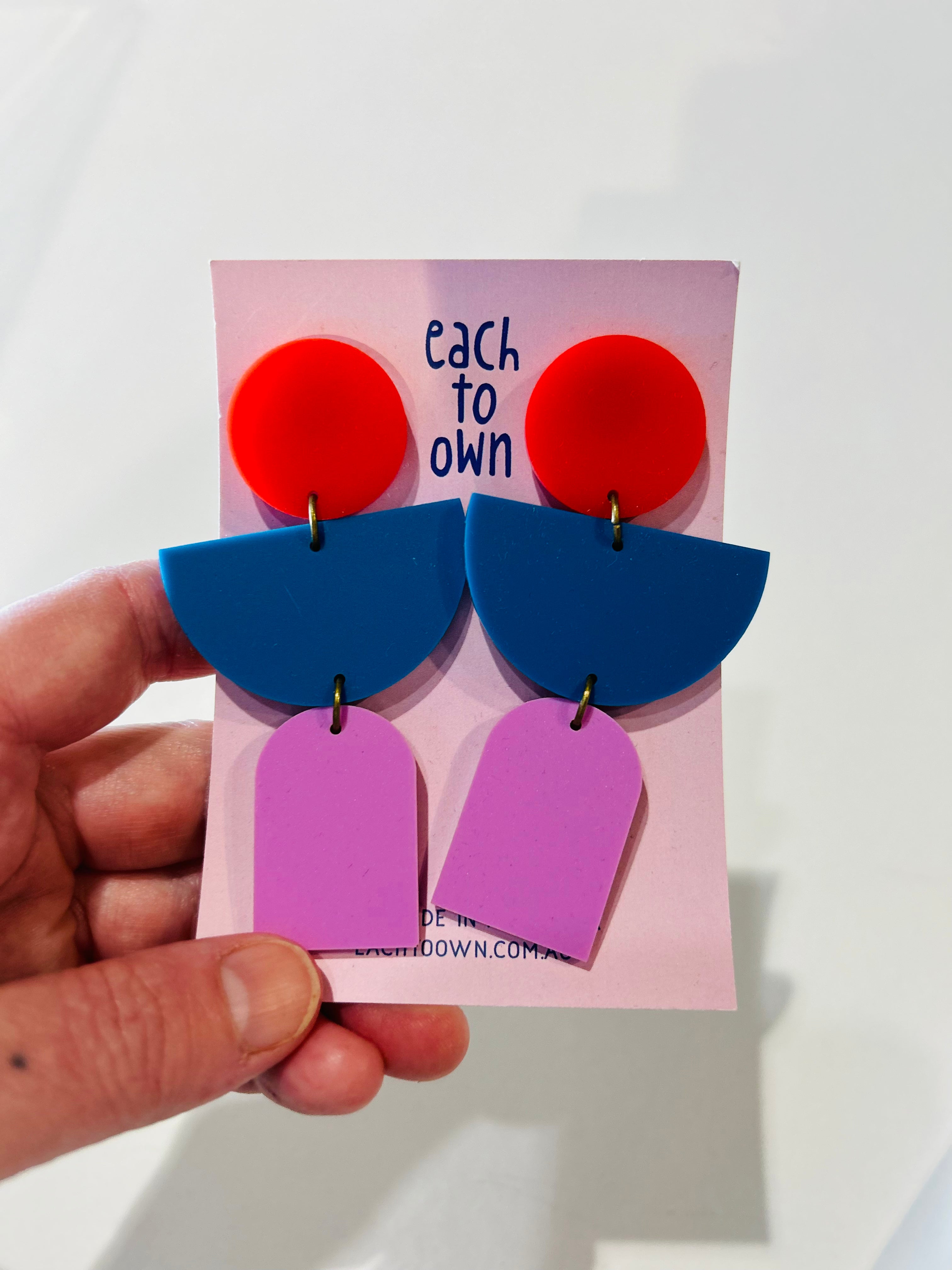 EACH TO OWN Hands Large Earrings
