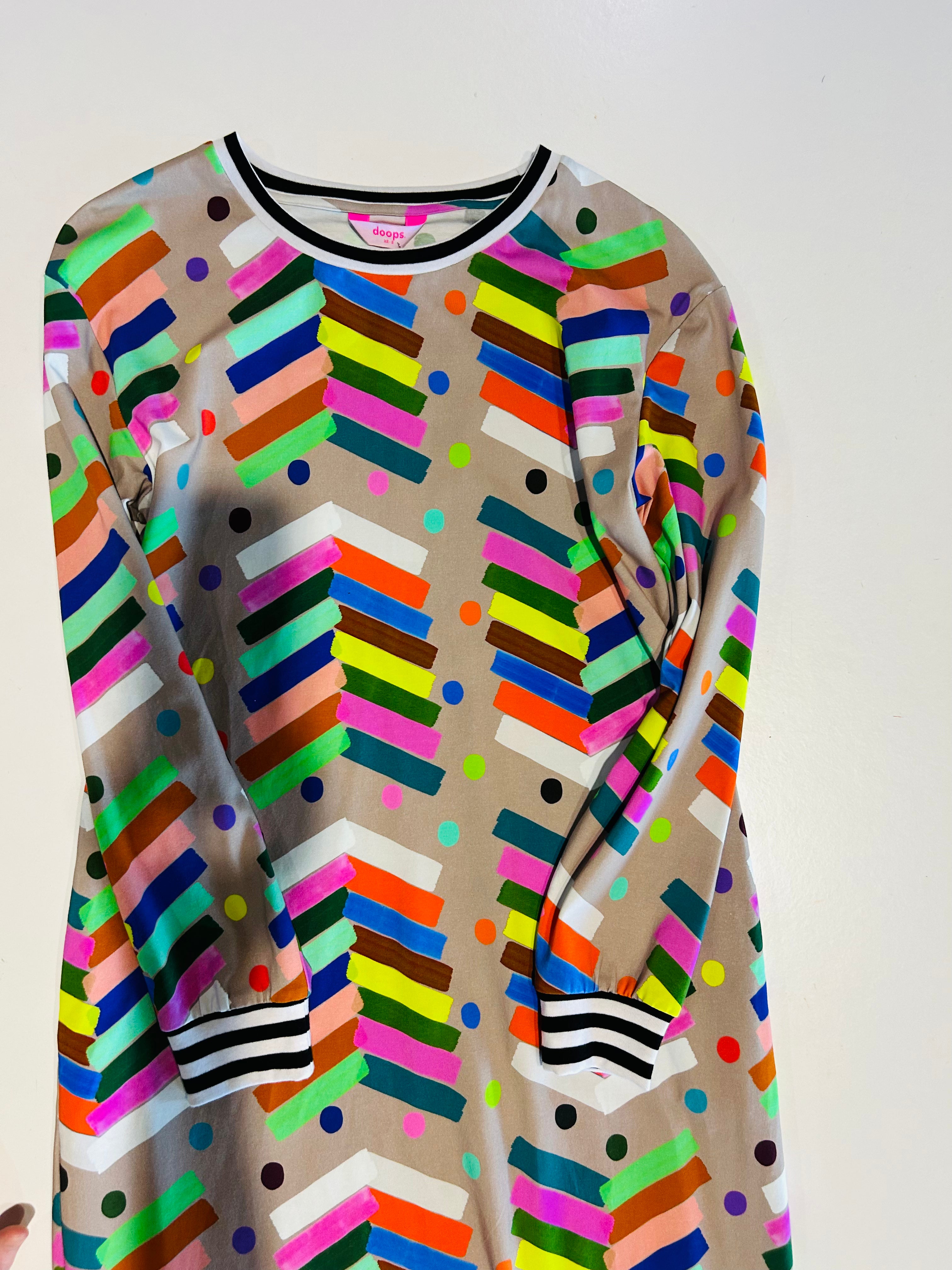 Stitch Play Jersey Dress (SAMPLE) XS NO STRING TIE