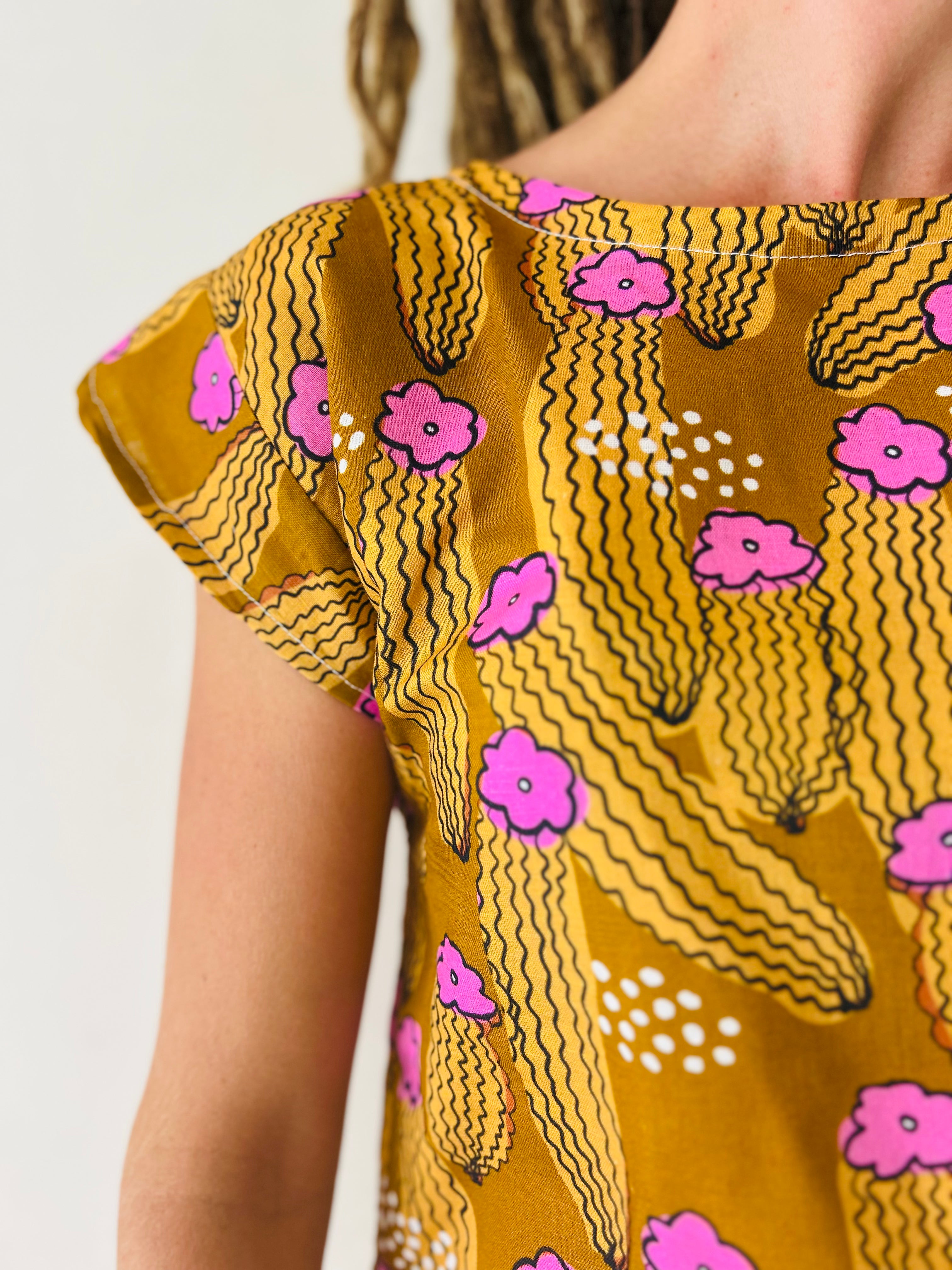 MiLii cotton linen top