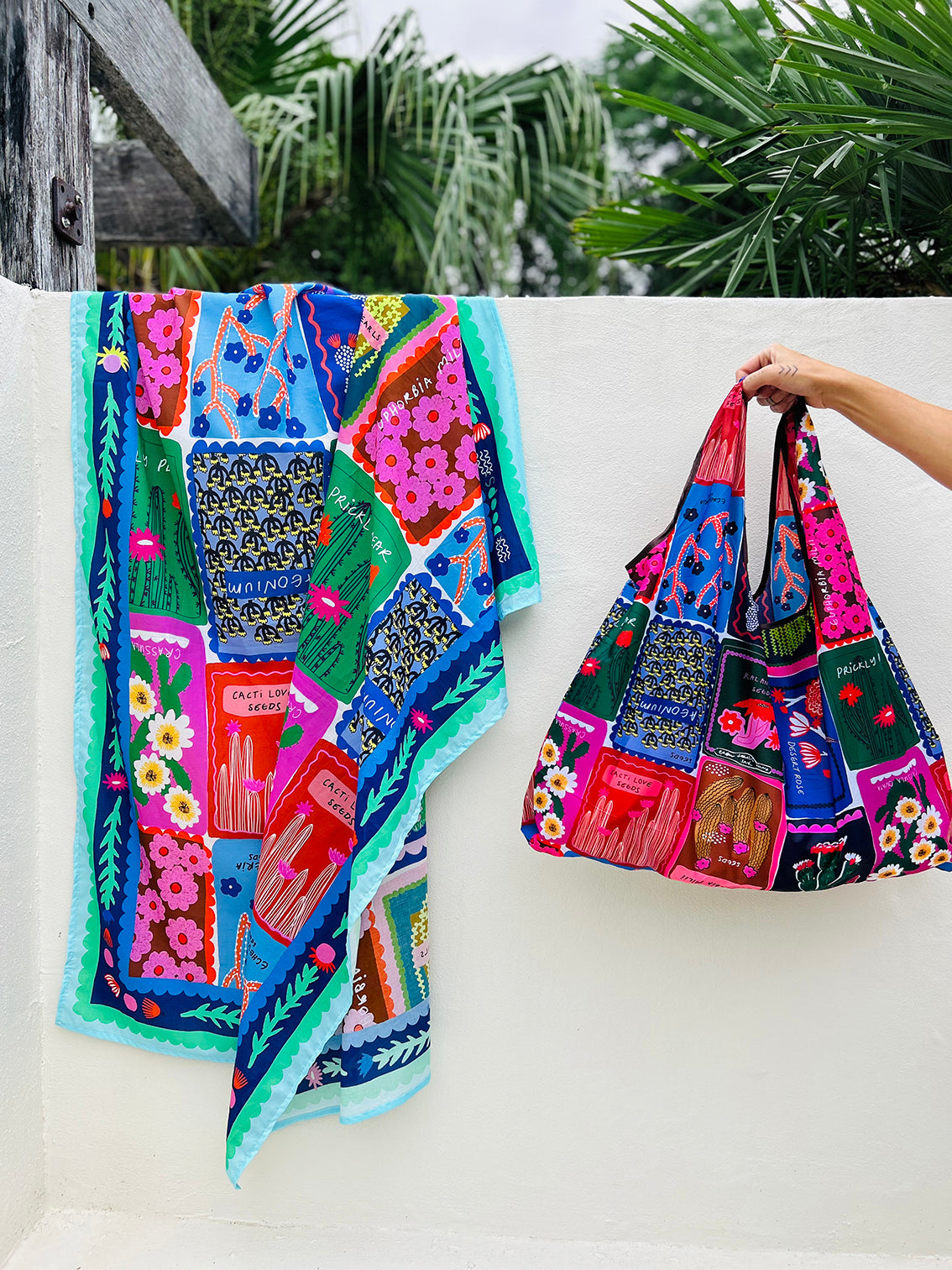 Succulent Love Large Bag