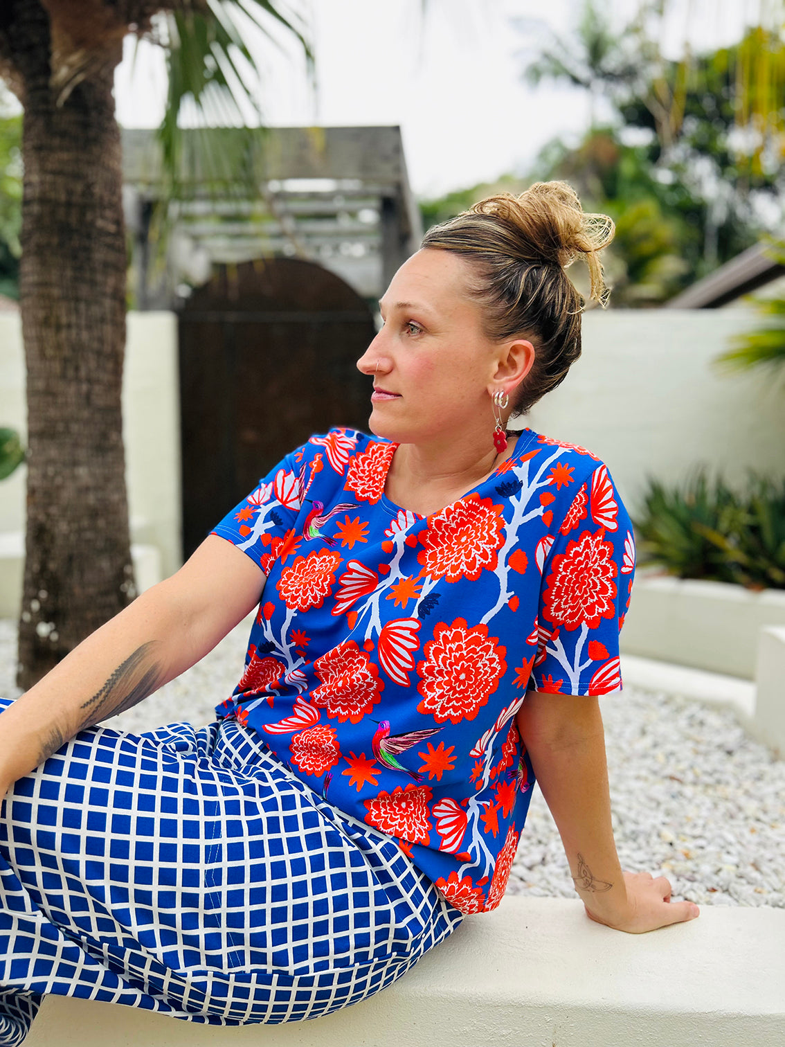 Desert Rose Jersey Top