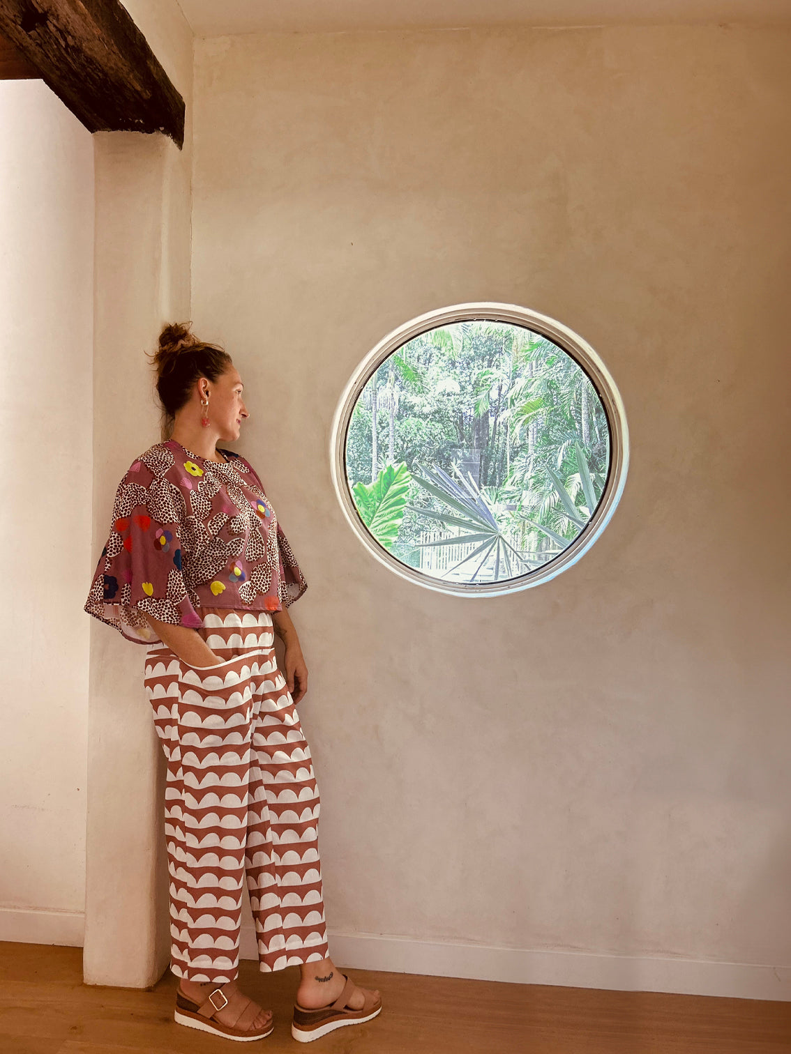 Ocha Hills 100% linen cotton pants