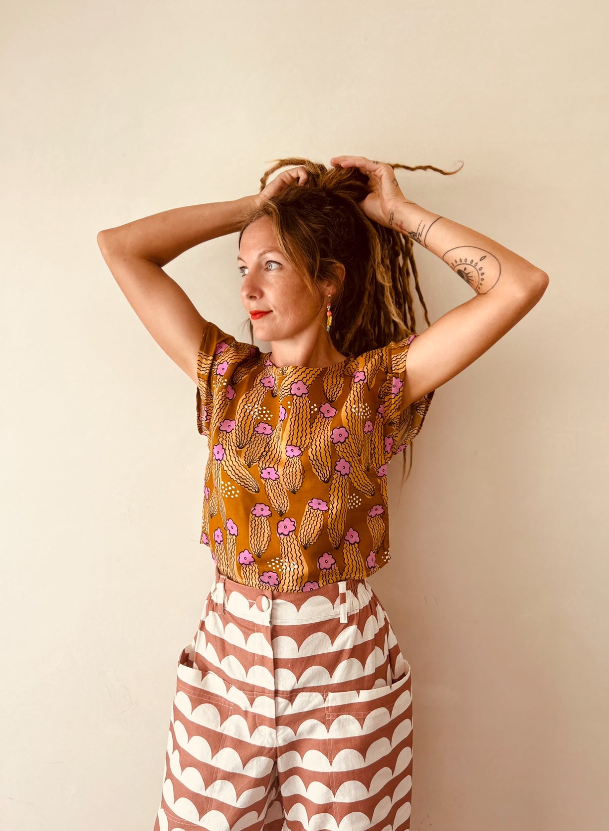 MiLii cotton linen top