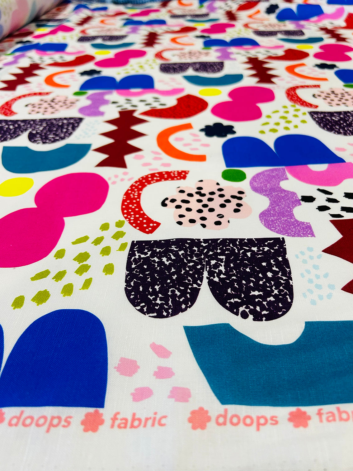 Cut &amp; Play organic cotton linen  (CUT PIECE 2M $30)