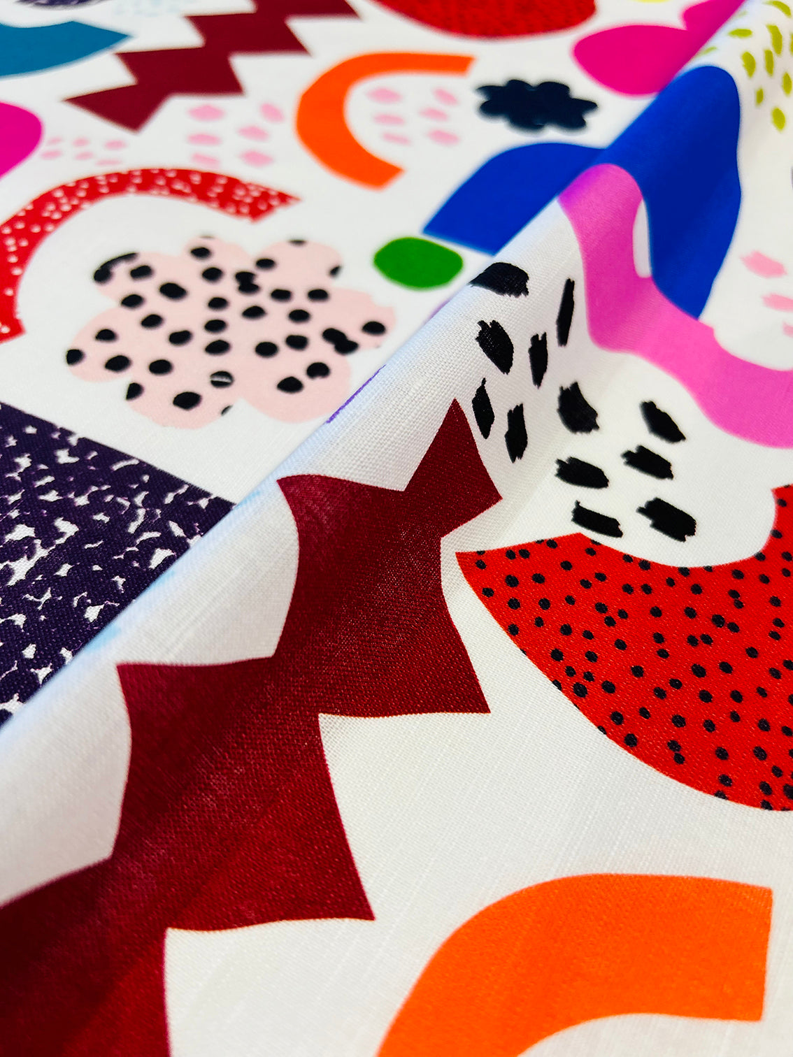Cut &amp; Play organic cotton linen  (CUT PIECE 2M $30)