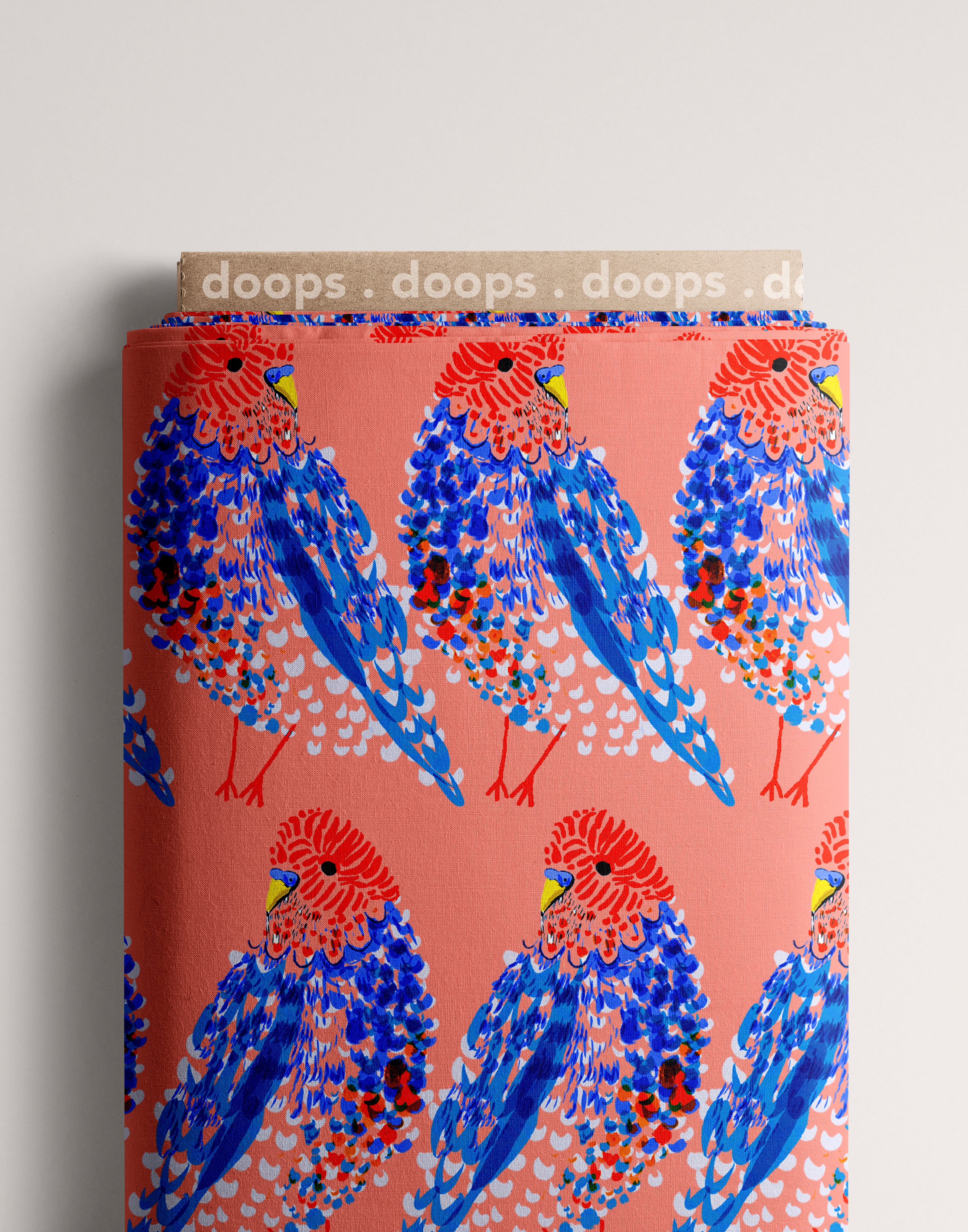 Peach Budgie