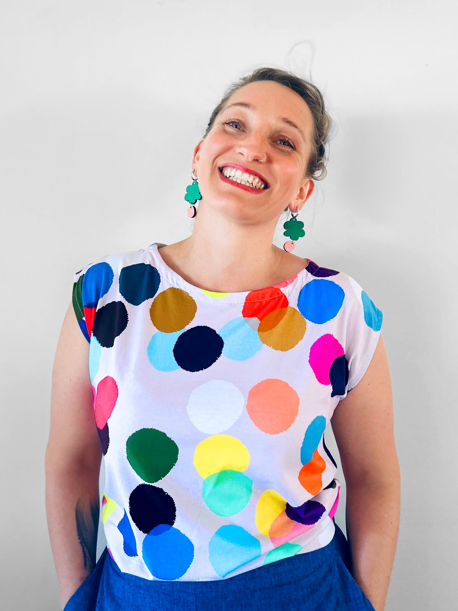 Large Confetti Jersey T&#39;shirt