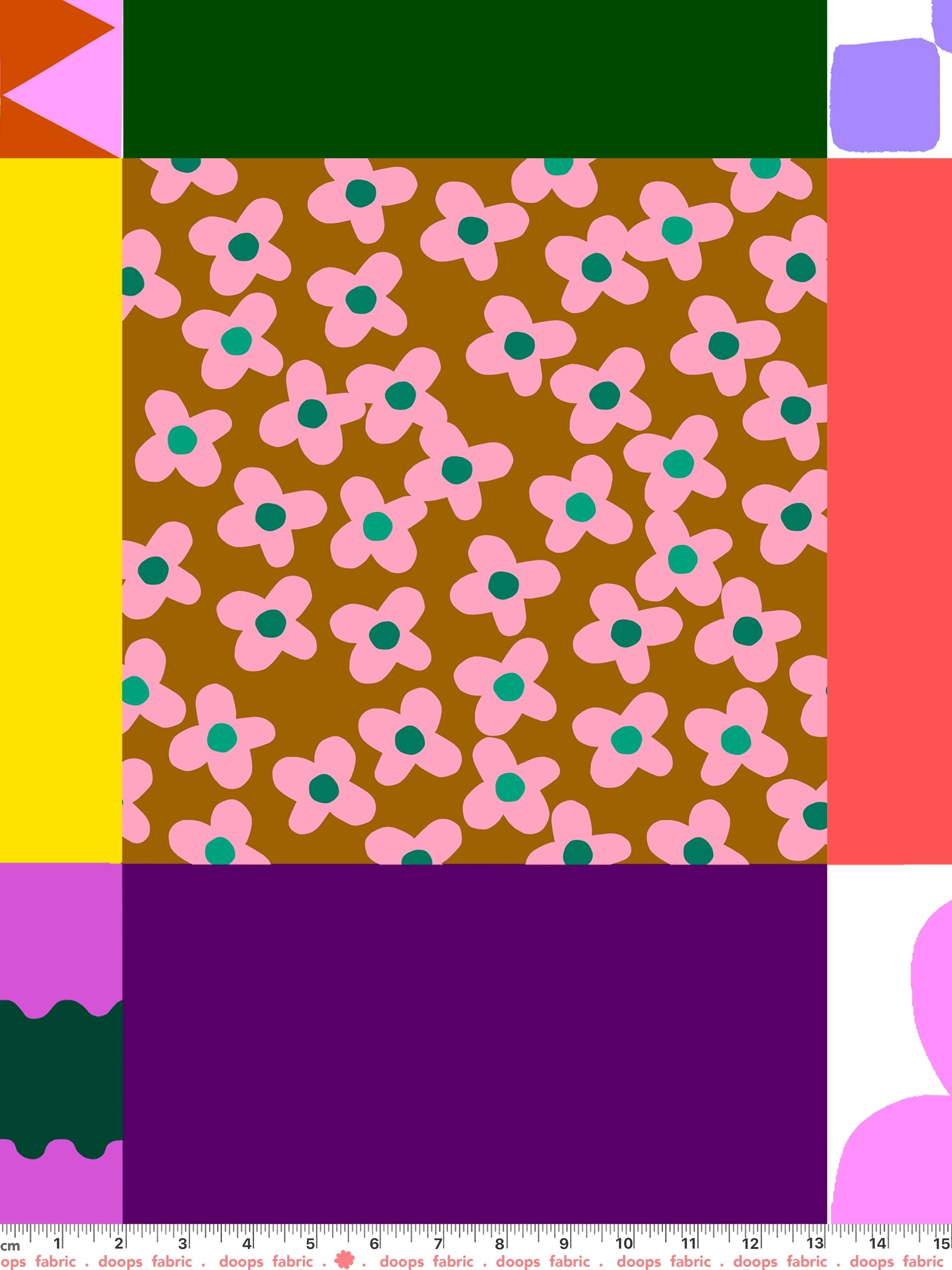 Doops Quilt cotton (CUT PIECE 2M $30)