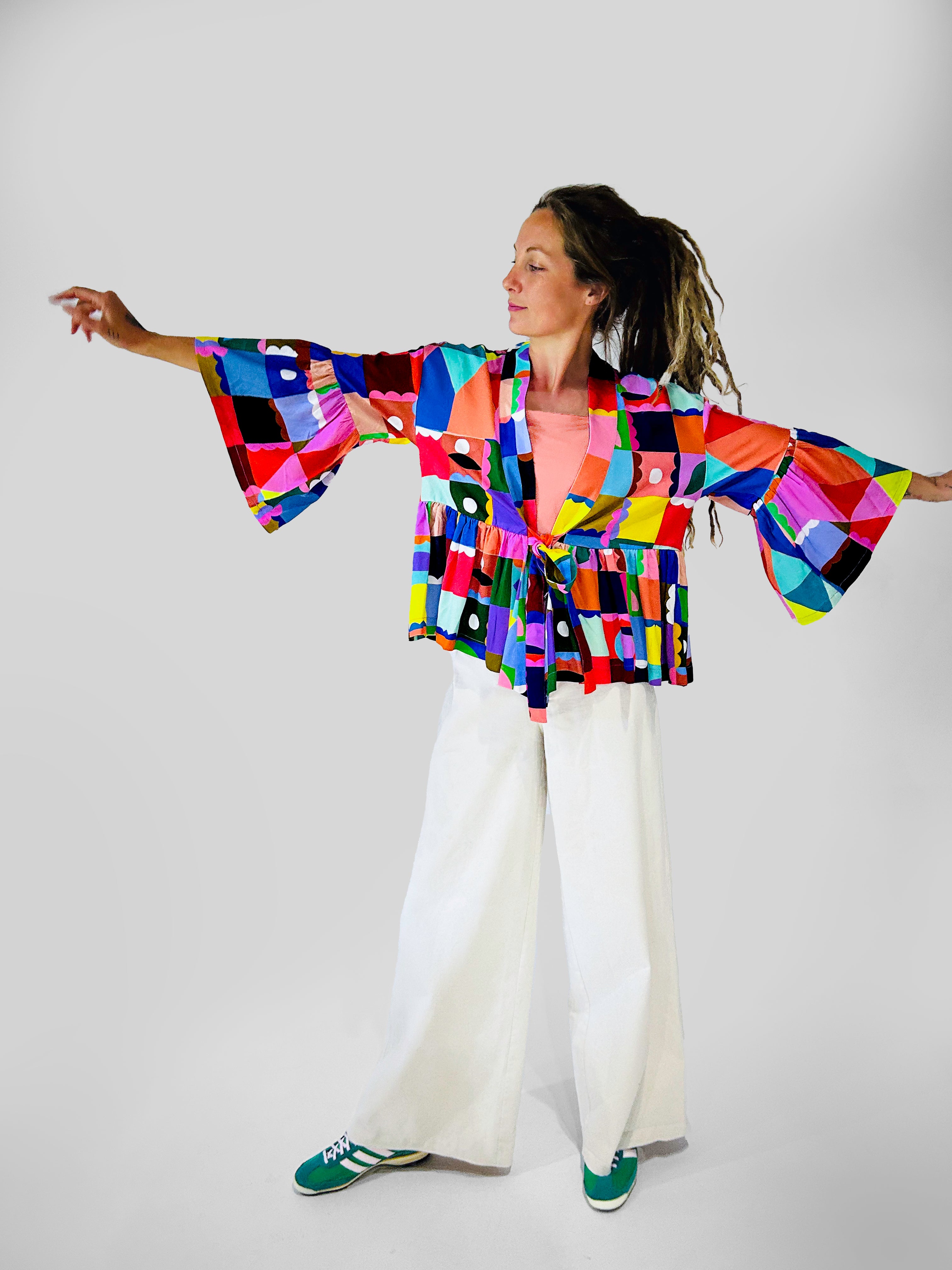 The Artist Colour Palette Kimono Top/Jacket