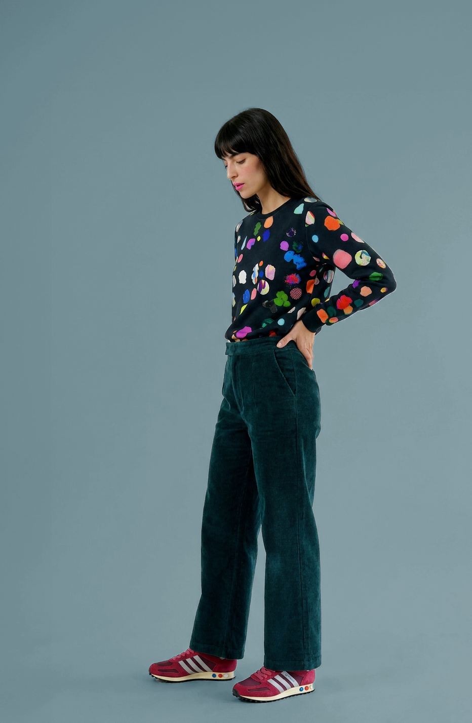 Vivid ~ french terry jumper