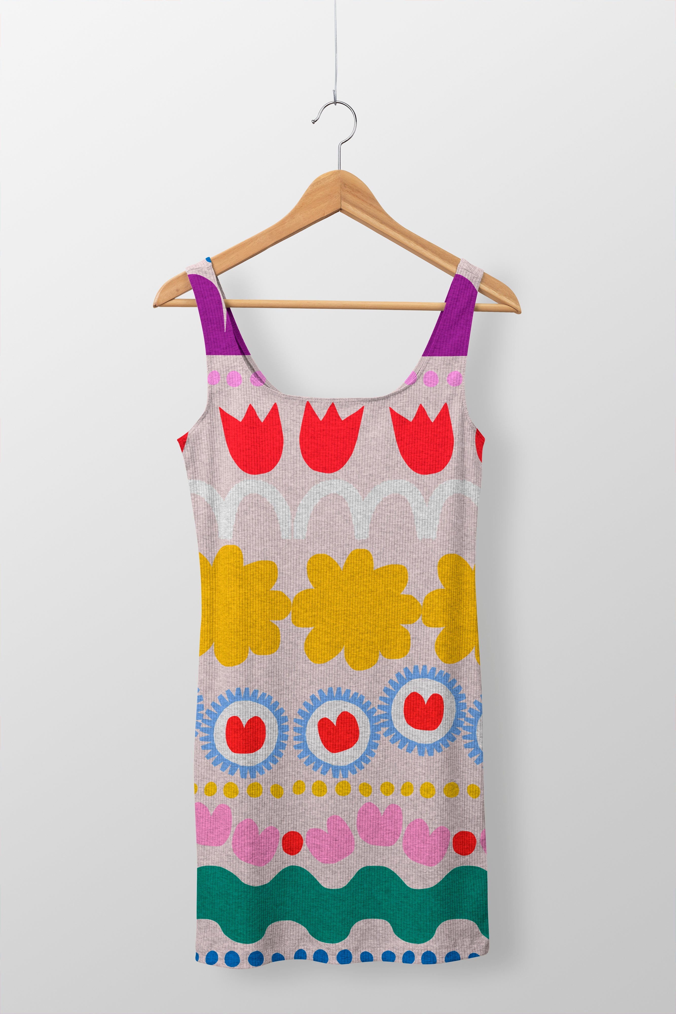 Swedish Love jersey  (CUT PIECE 1.8M $22)