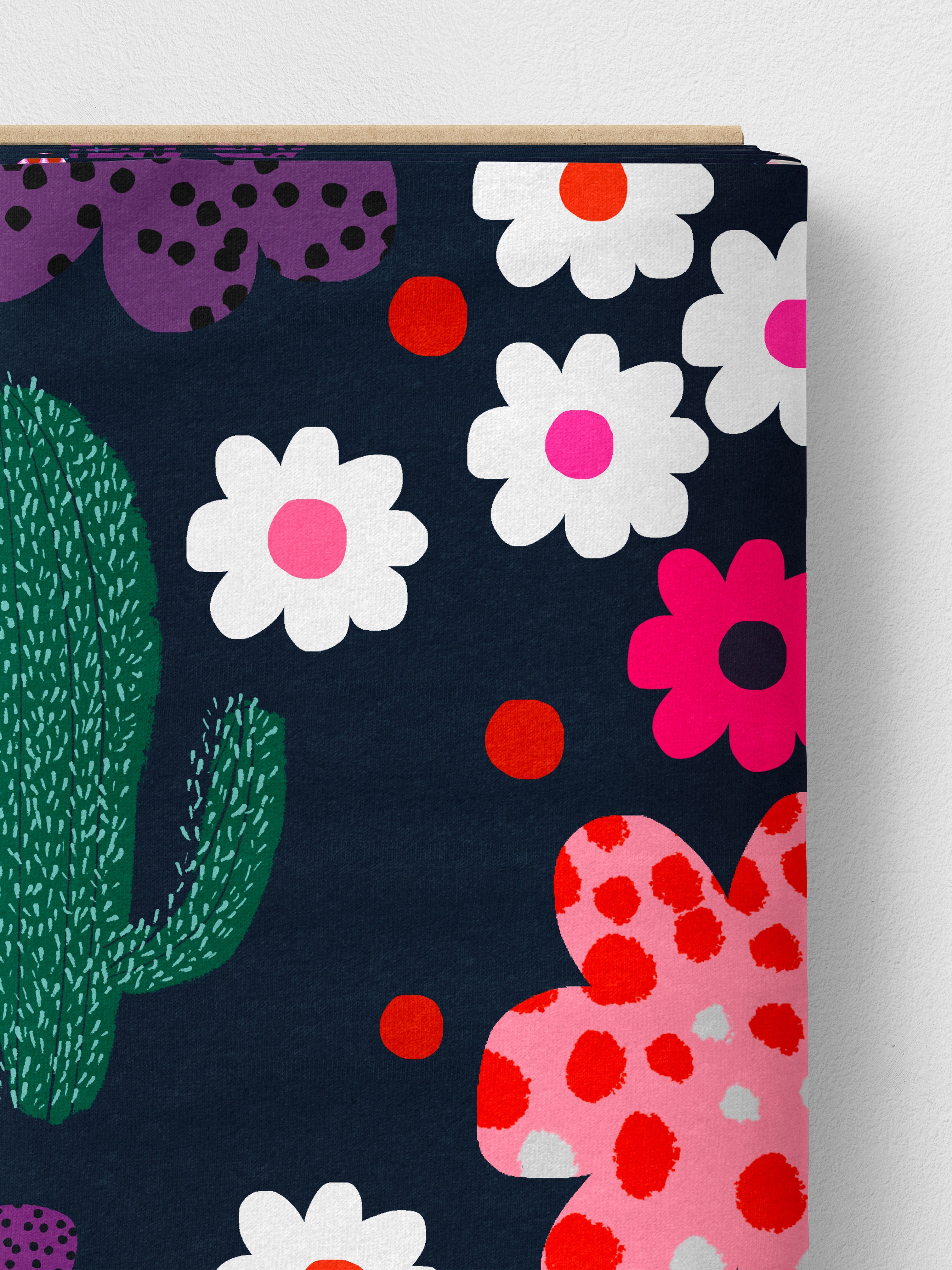 Cactus Play cotton (CUT PIECE 1.2M $15)