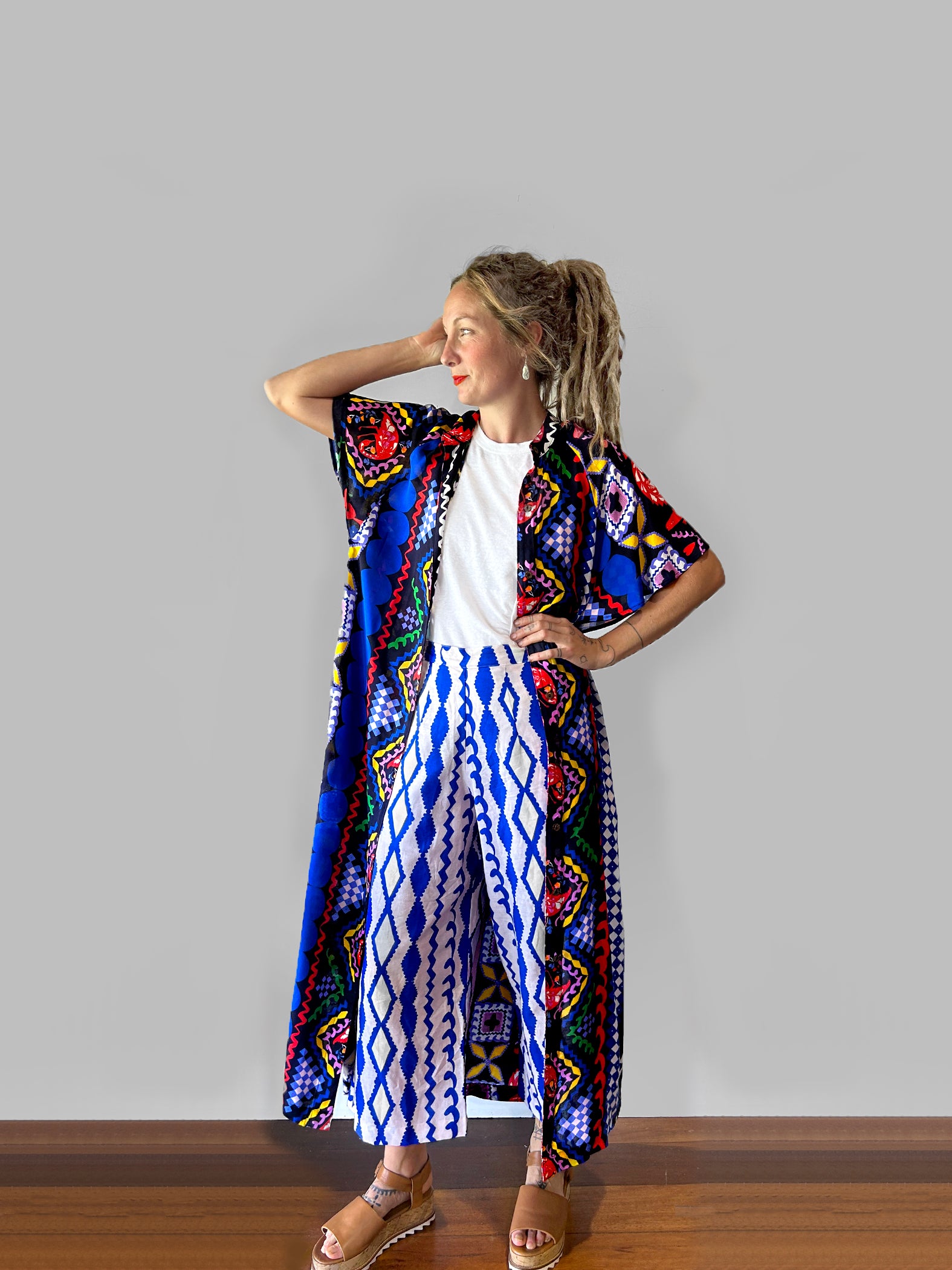 Te Emo dress 100% cotton voile