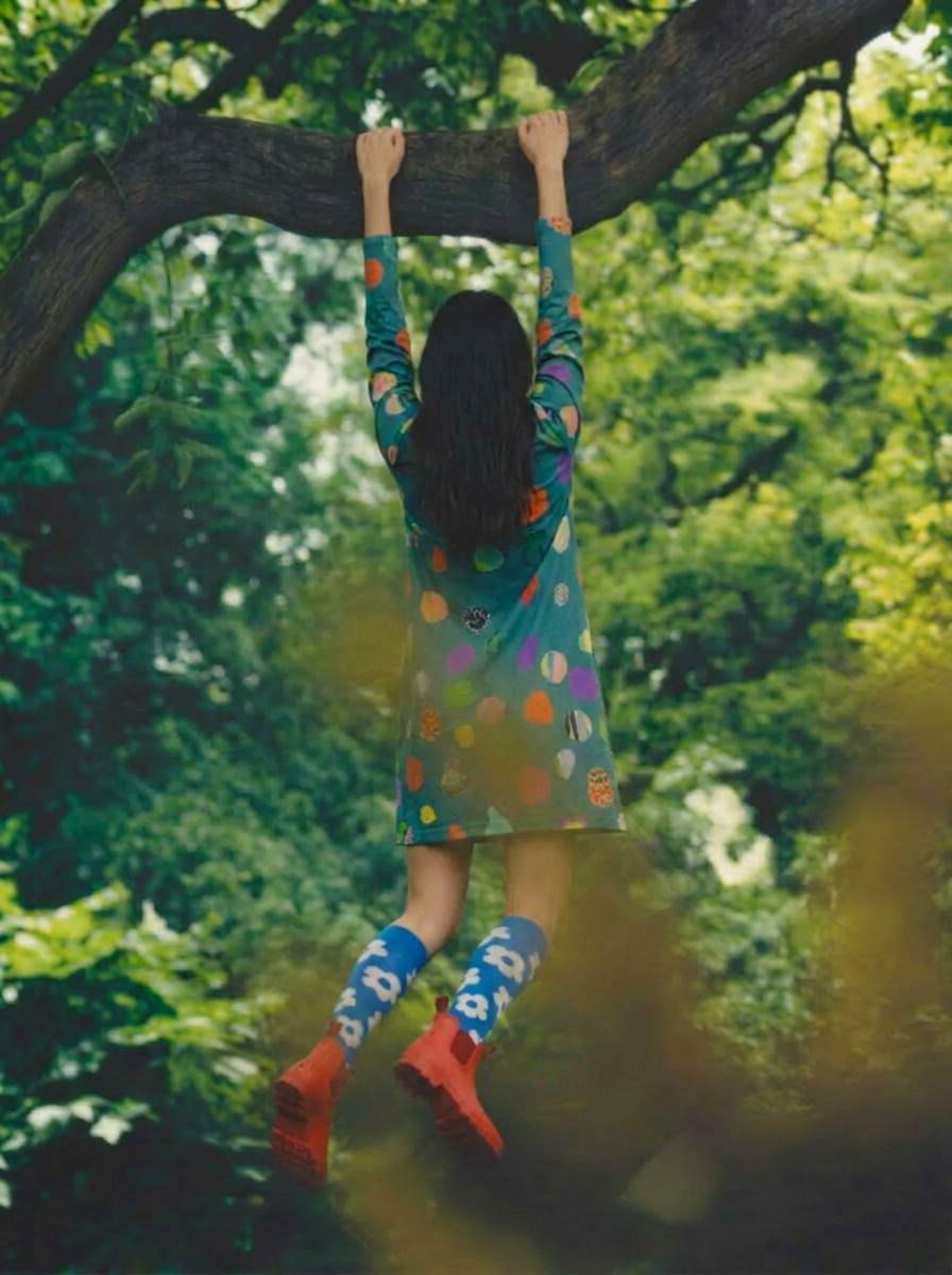 Sunbeams Mini Jersey Dress