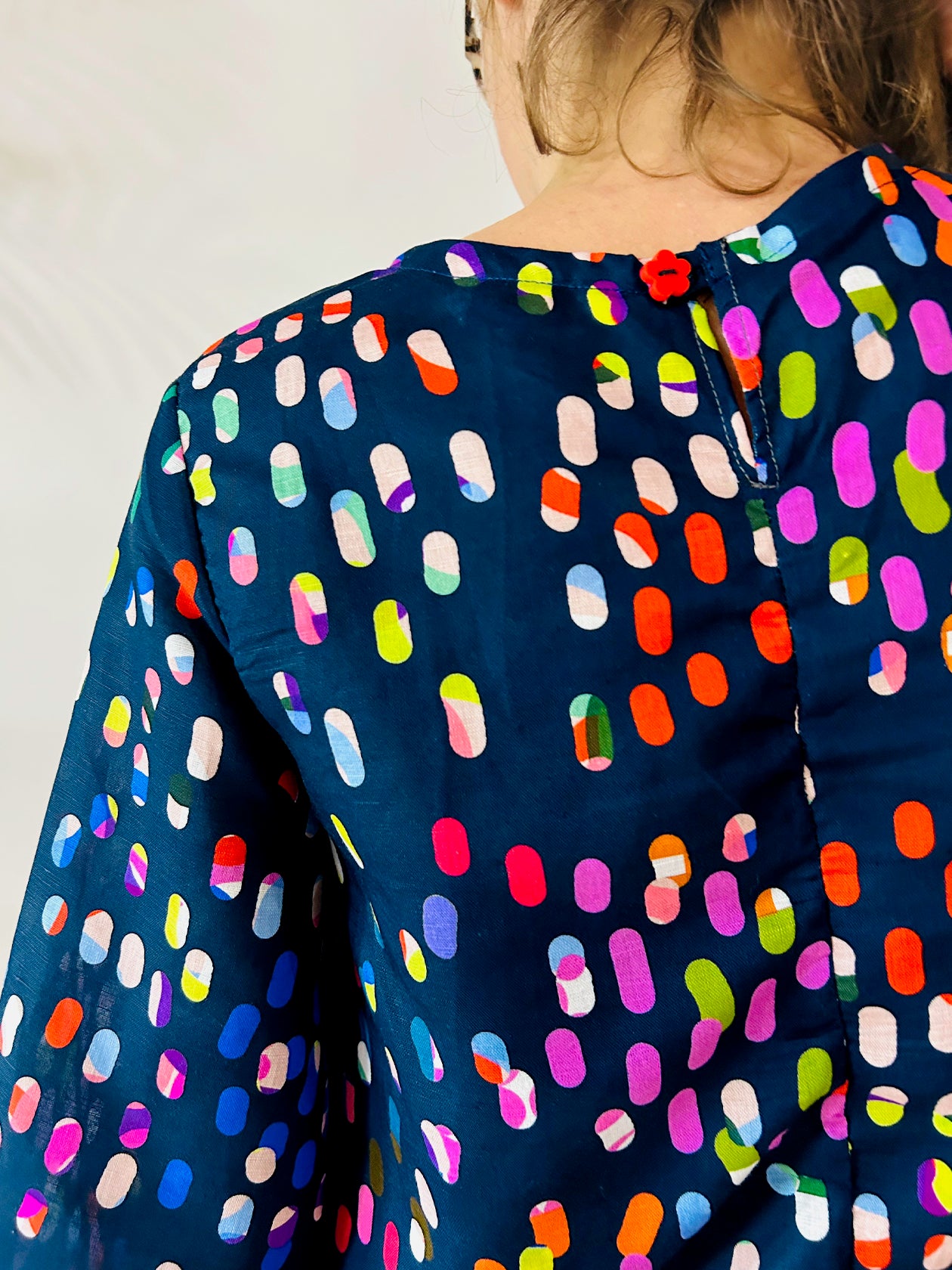 Paint Play Cotton Linen Top