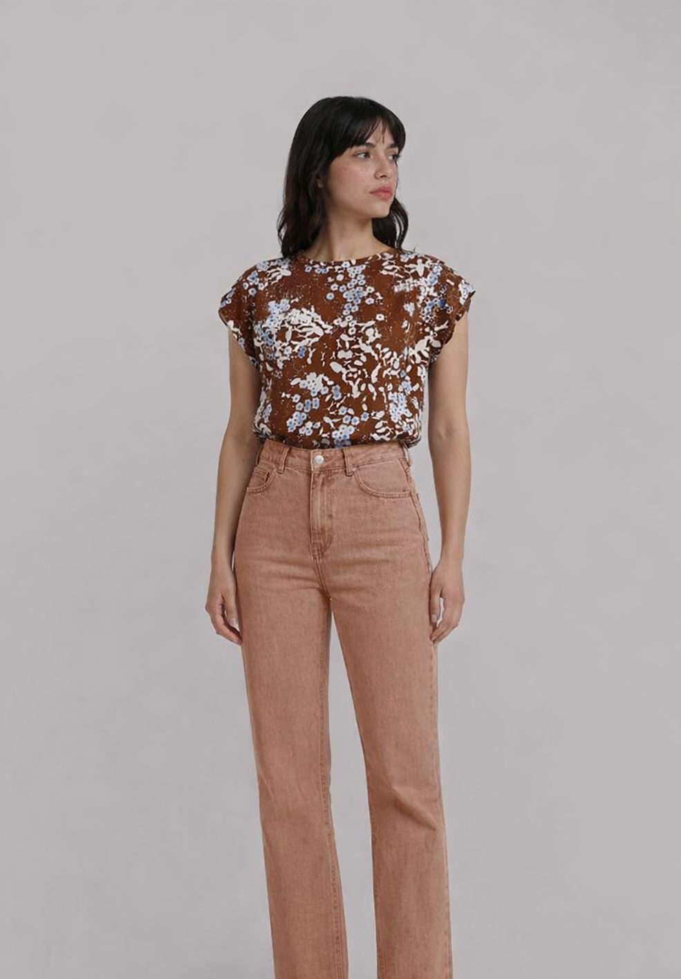 Byron Succulent cotton cotton sateen ~ one off