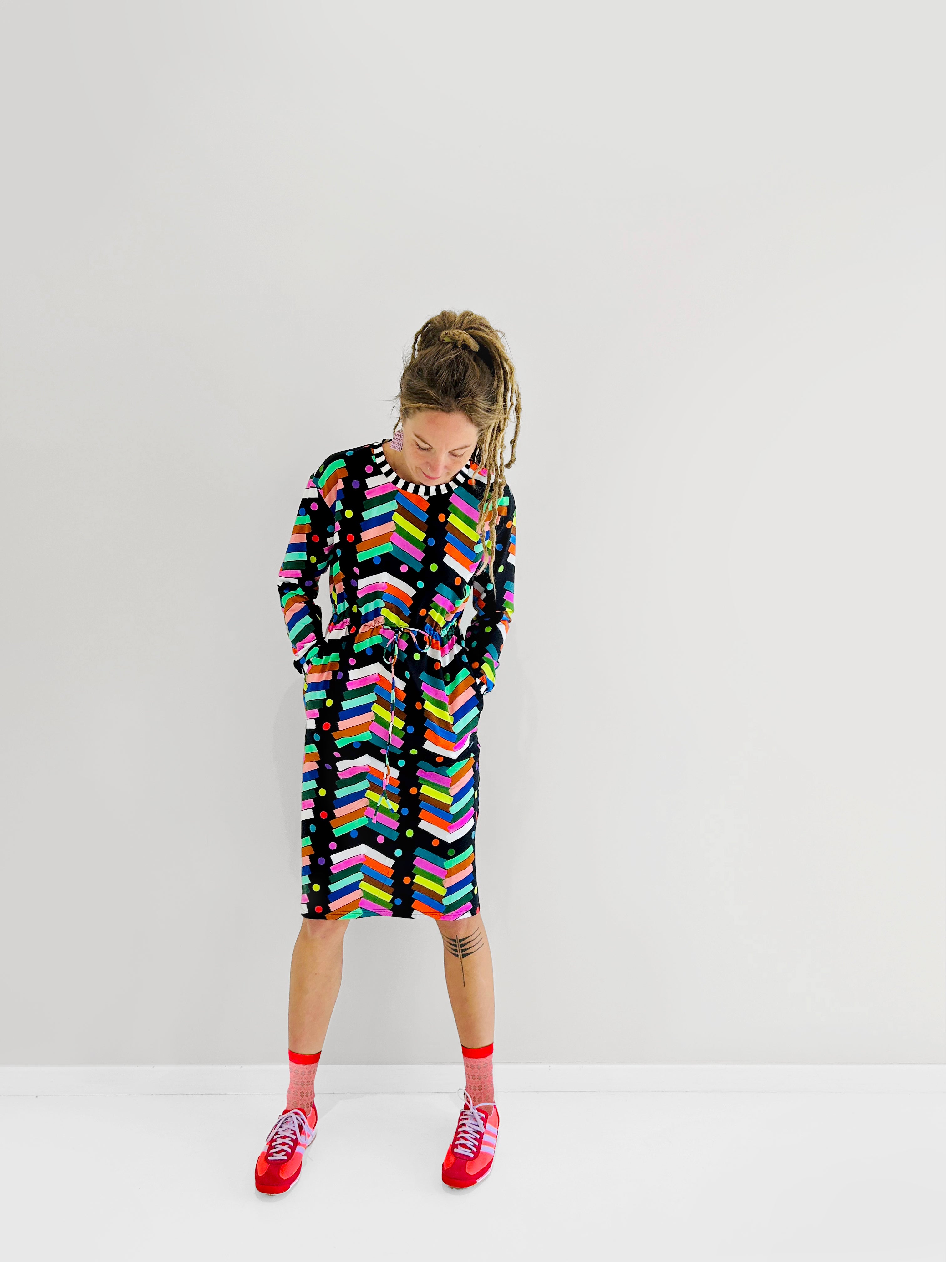 Stitch Play Jersey Dress
