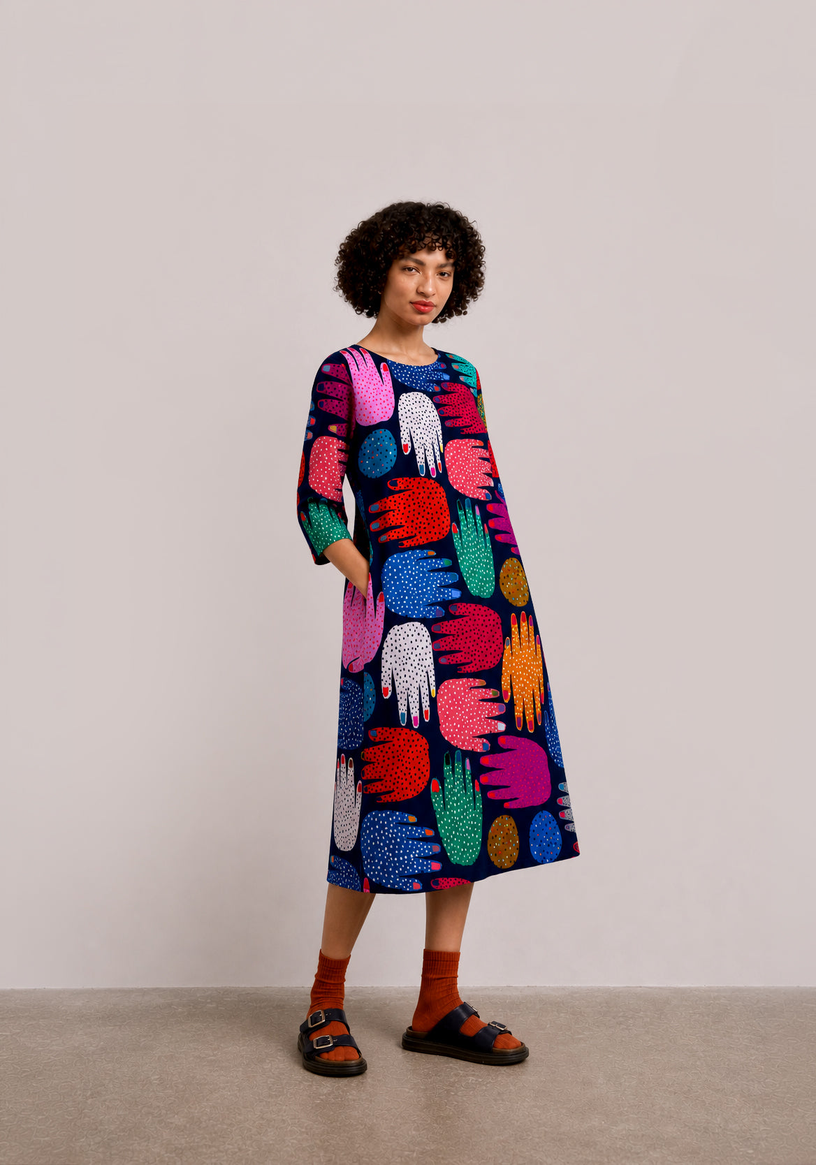 New Hands Jersey Dress