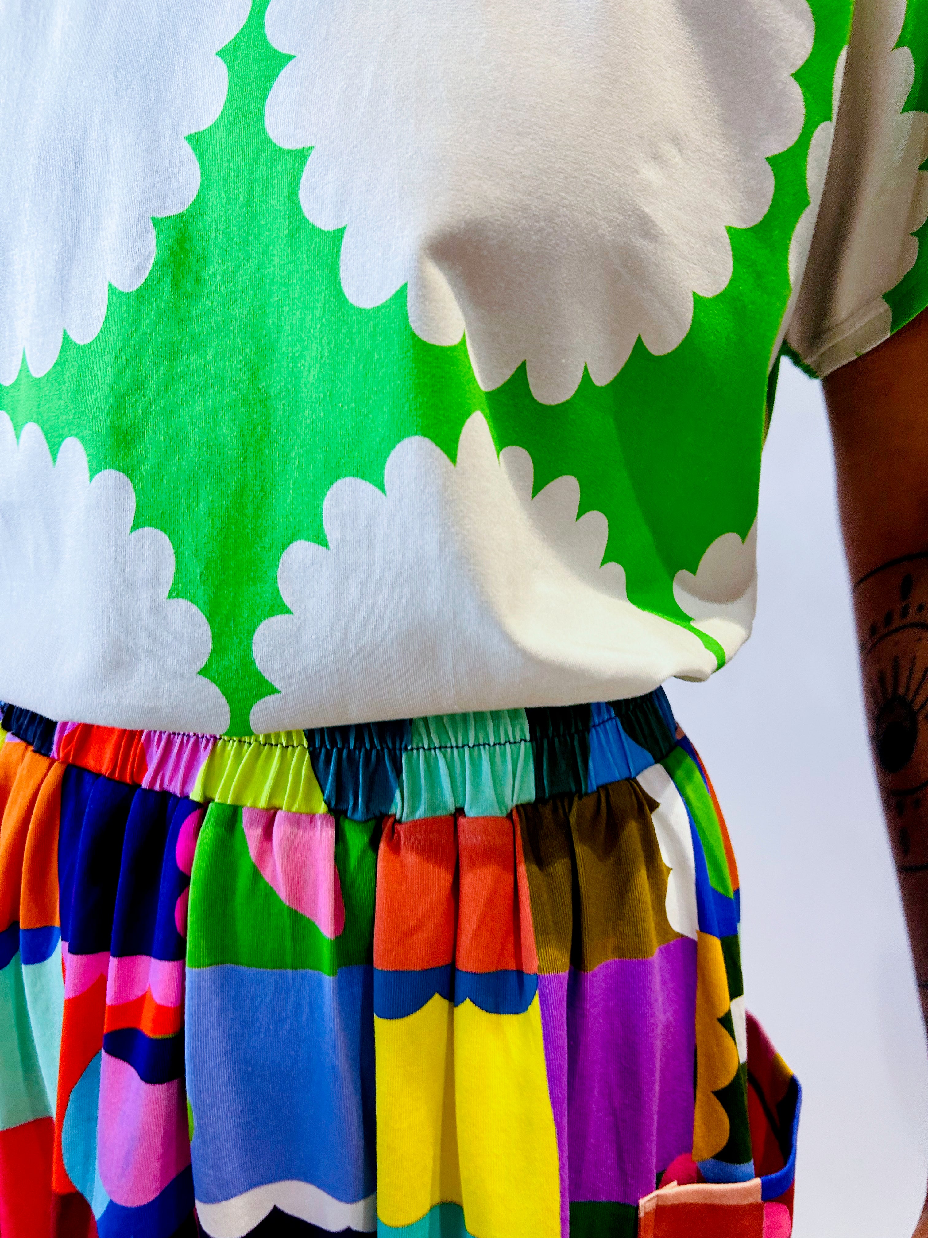 The Lime Bloom Tee/sample