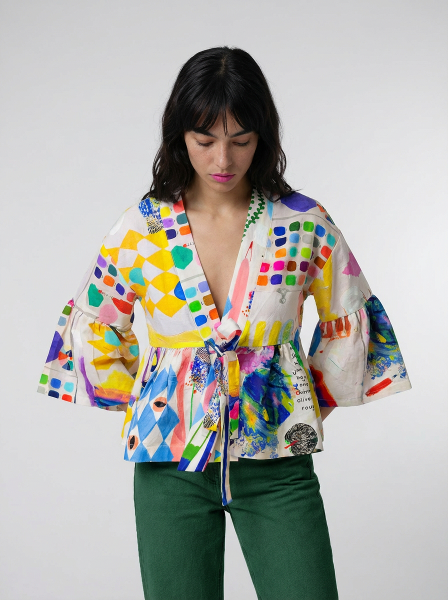The Artist Way Kimono Top/Jacket/sample