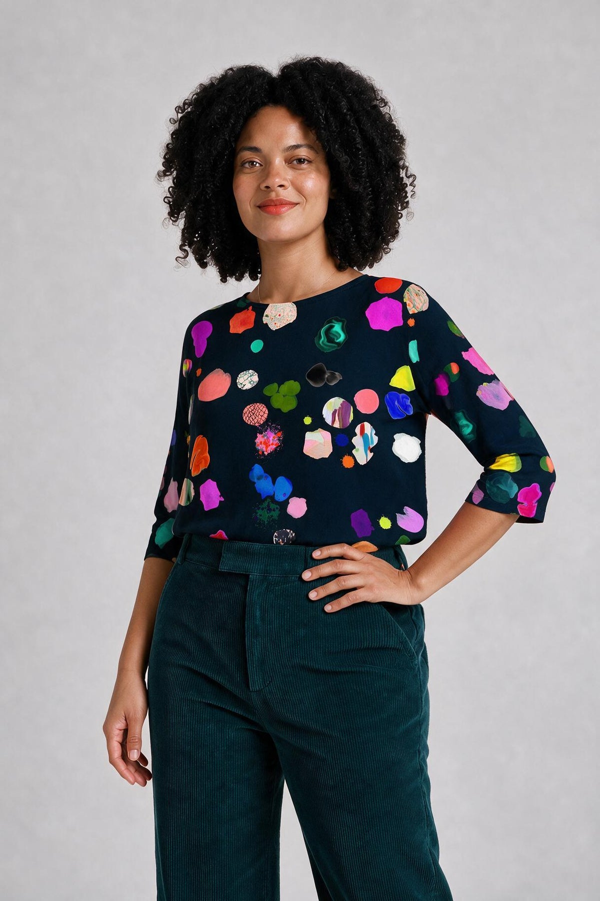 Vivid Jersey Top