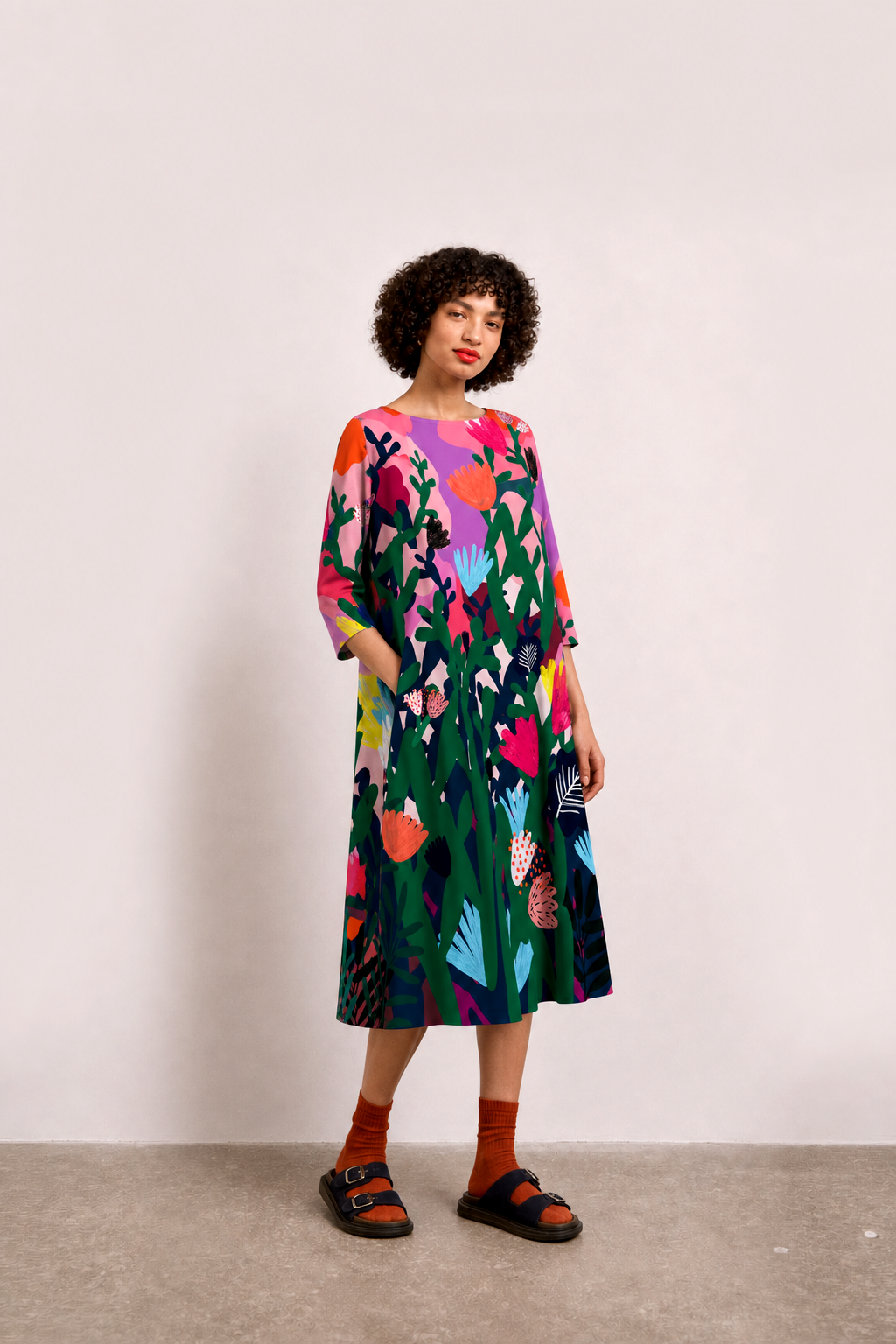 Mor Mor's Garden Jersey Dress