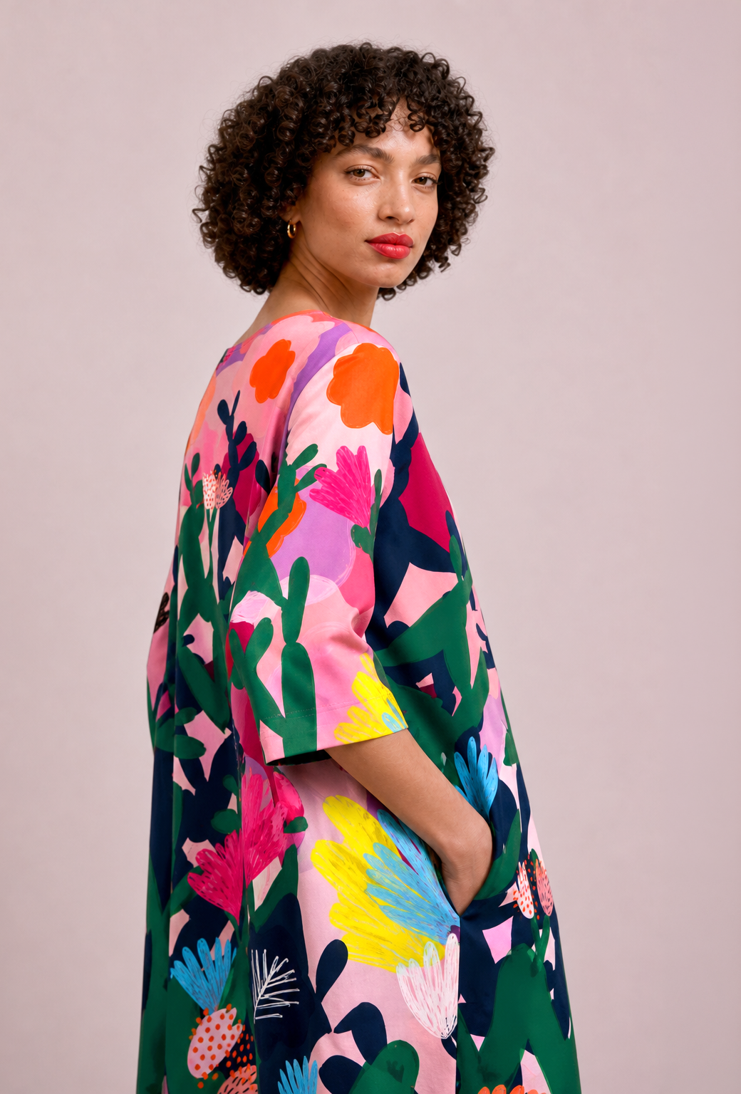 Mor Mor's Garden Jersey Dress
